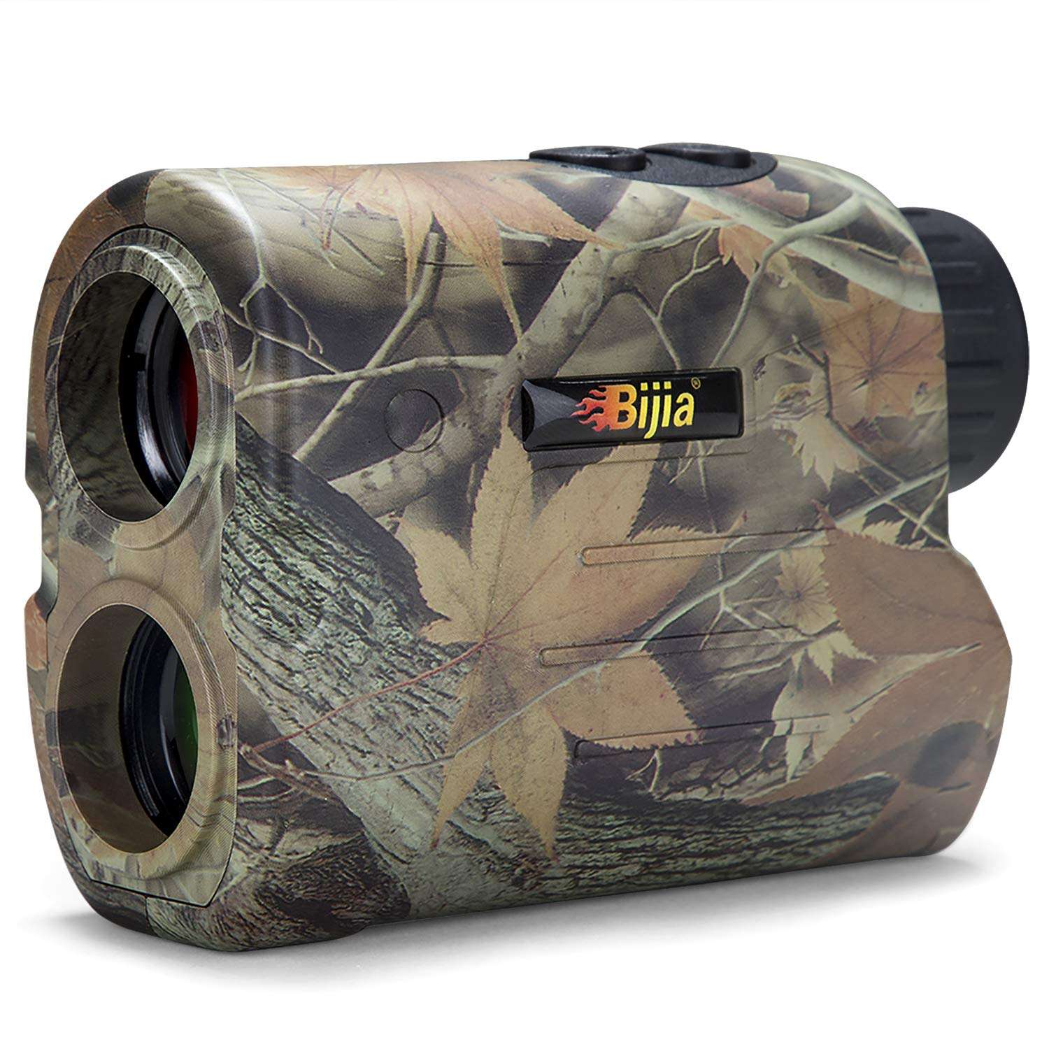 BIJIA Hunting Rangefinder-6X 650/1200Yards MultiFunction Laser Rangefinder for Hunting,Shooting, Golf,Camping with Slope Correction,Flag-Locking with Vibration,Speed,Angle,Scan,Distance (650Yards) 1
