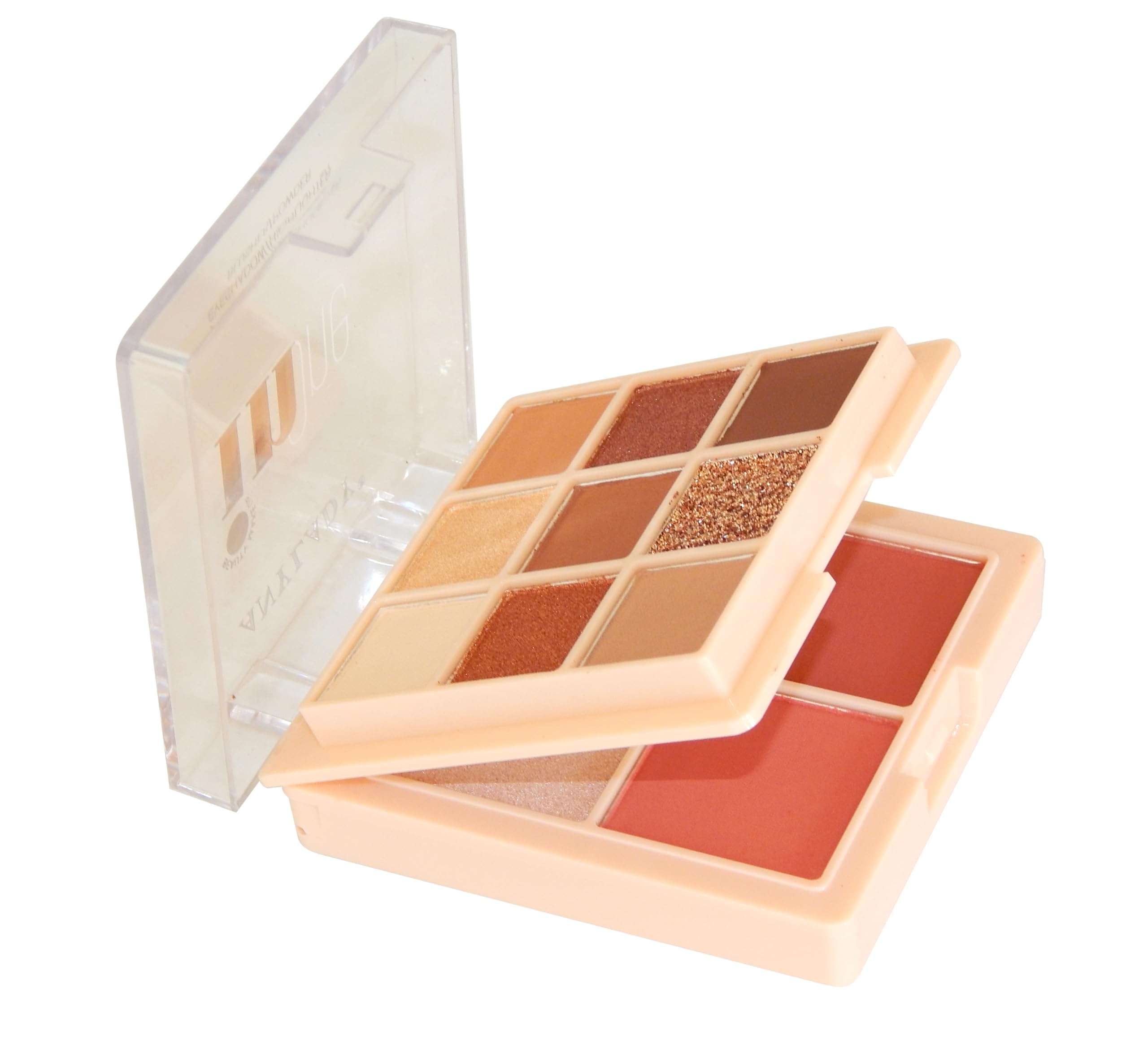 S.F.R. COLOR 9 Color Eyeshadow Palette, 2 Blush, 2 Highlighter, Multipurpose Makeup Kit, All Skin Tones, Natural Matte Finish | waterproof