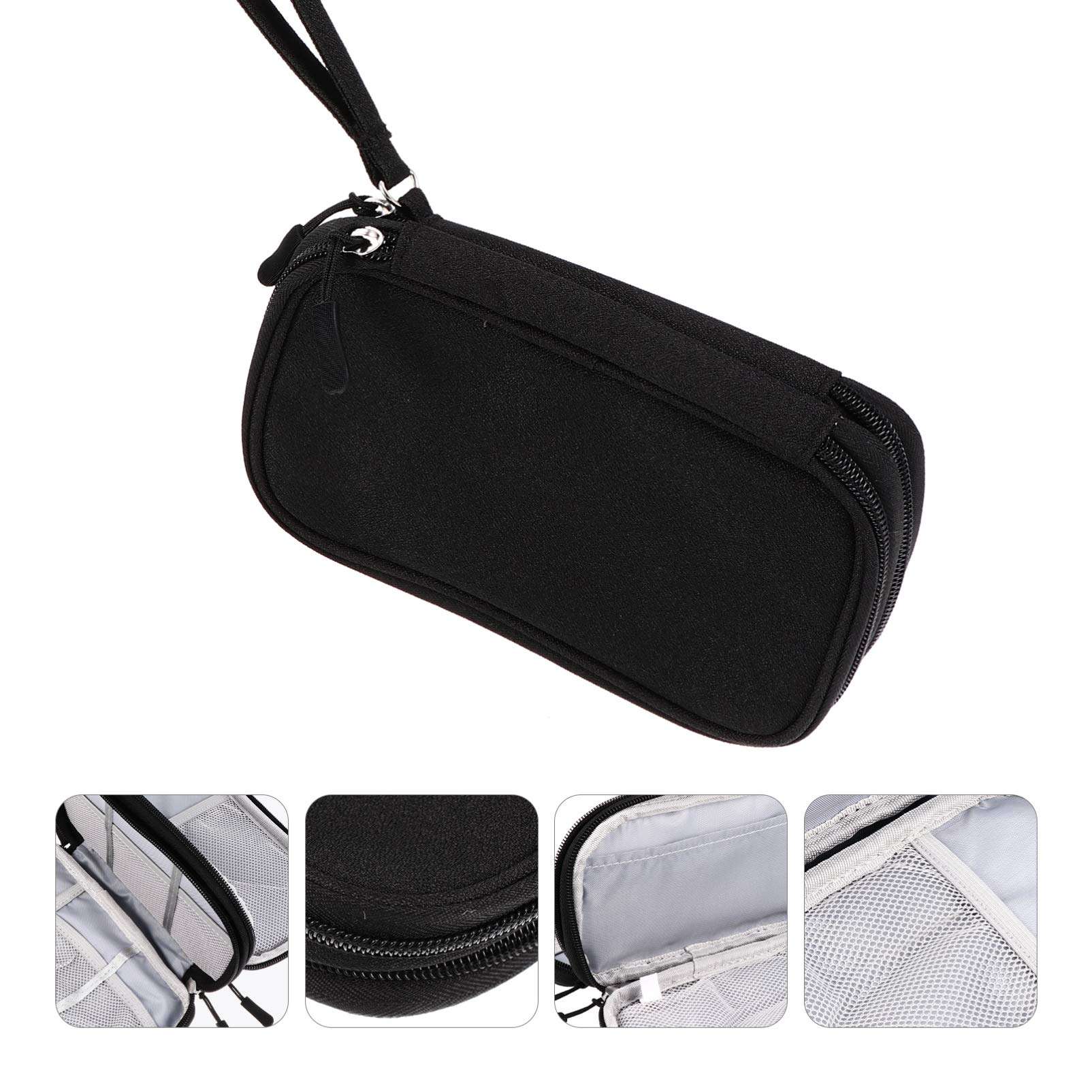 1pc Storage Bag Electronics Cord Pouch Gadget Organizer Bag USB Cables Electronics Organizer Case Multi Charger Power Bank Carry Bag Digital Accessories Travel - 2