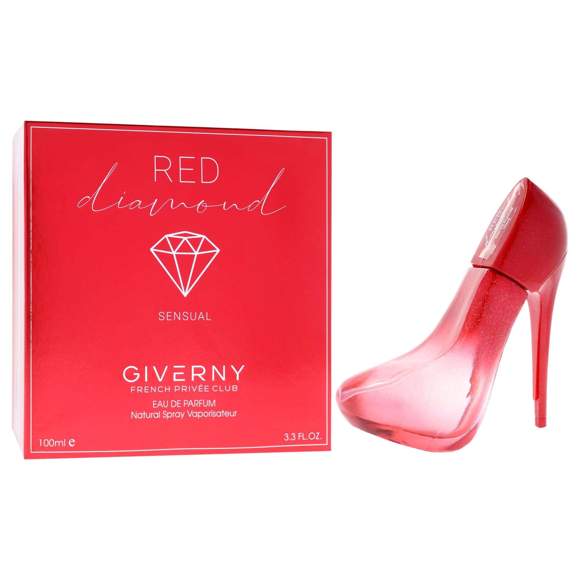 Giverny Red Diamond Eau De Parfum with fruity and floral Aldehyde, Long Lasting Fresh Grapefruit Fragrance for Women 100ml 4