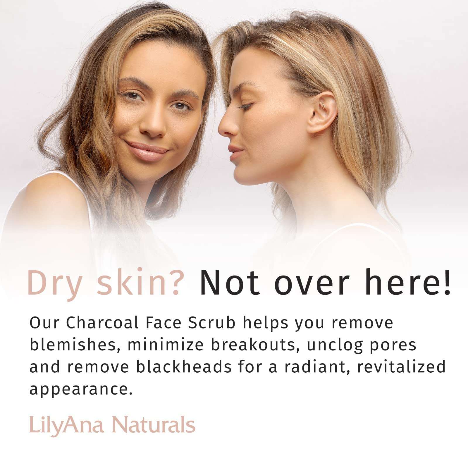 LilyAna Naturals Retinol Cream Moisturizer 1.7 Oz and Charcoal Face Scrub 3 Oz Bundle - Anti Aging, Retinol Moisturizer, Wrinkle Cream for Face and Anti-Aging Facial Exfoliator for Women and Men 6