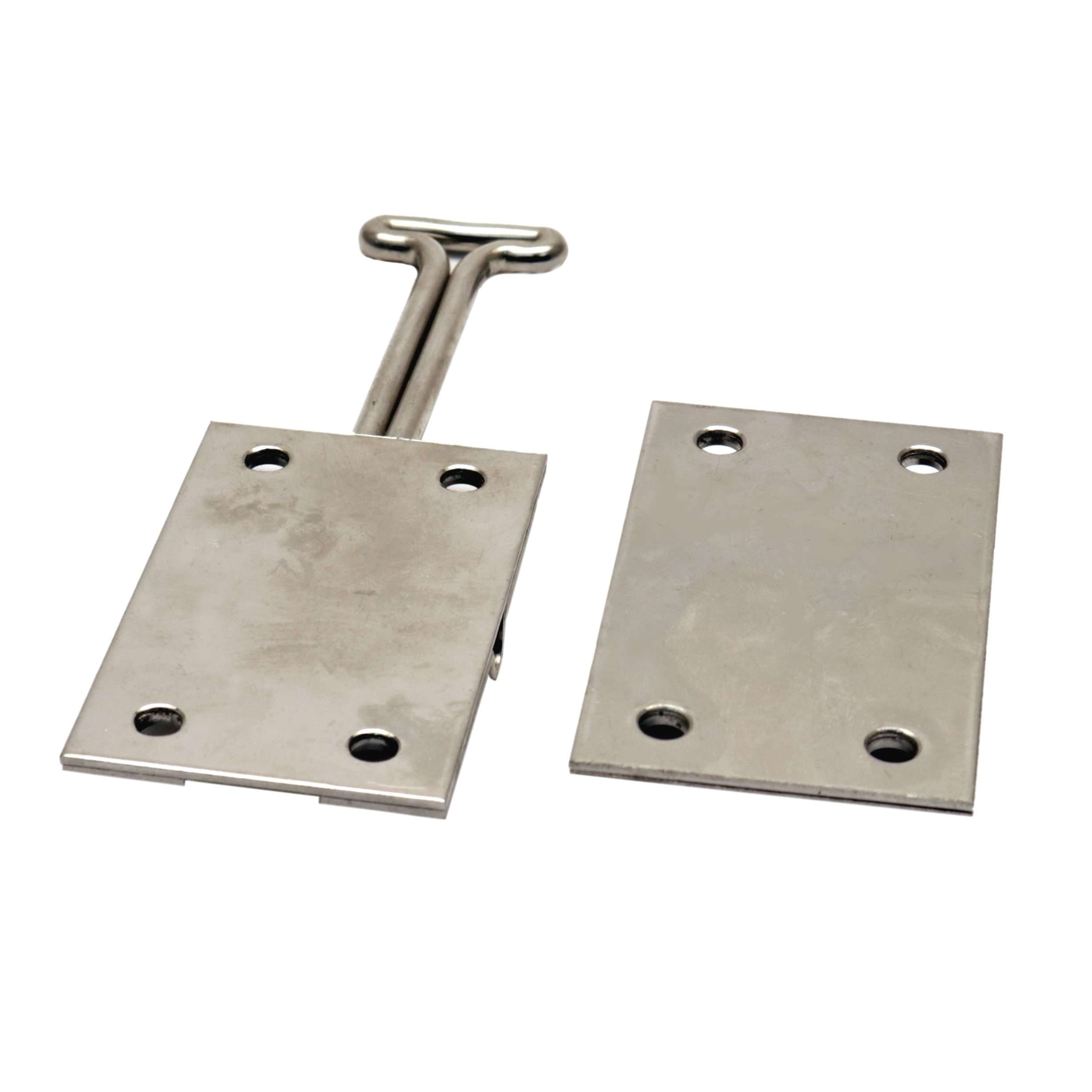 TCH Hardware 2 Pack Stainless Steel 4" Door Holdback Latch - Camper Cargo Trailer Motor Home RV 2