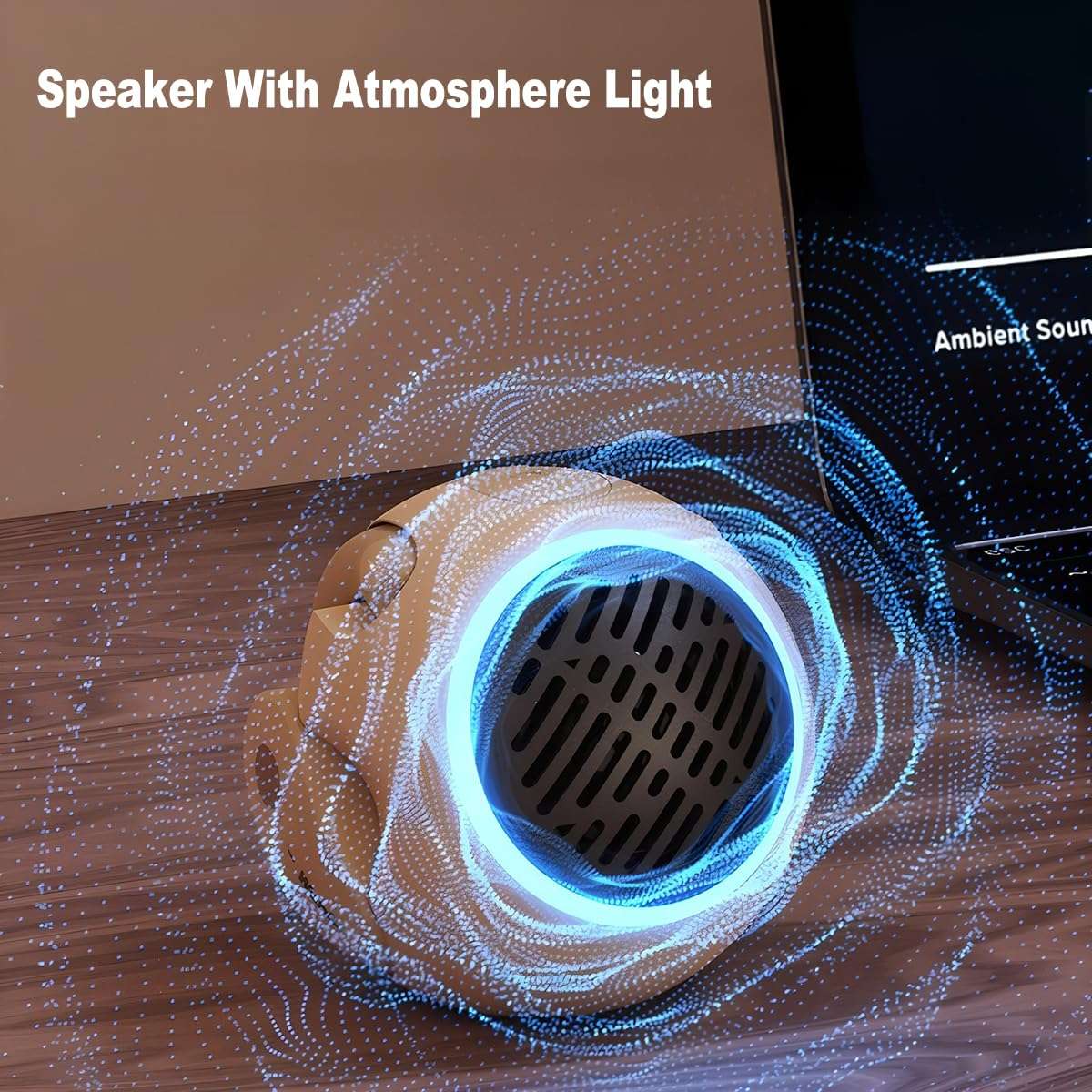 Wireless Open Ear Bluetooth Headphones, 2 in 1 open ear earbuds with Mini Portable Bluetooth Speaker,OWS Hanging Earphones, Air Conduction Over Ear Earbuds Out of Ear (2 in 1 With Speaker, Purple) 6