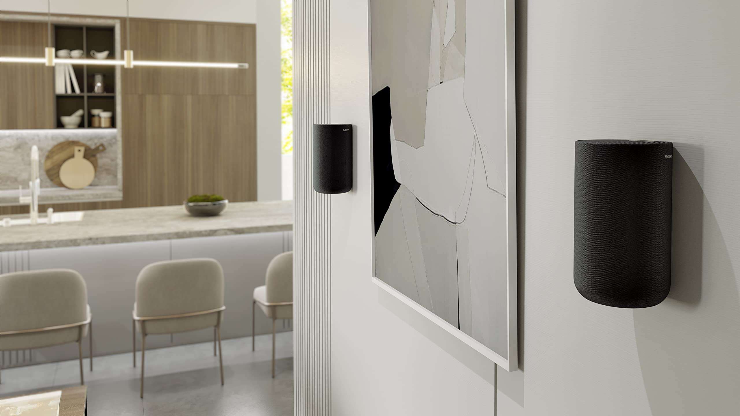 Sony HT-A7000 A Series Premium Soundbar 9.1.4ch 8K/4K 360 SSM Home Theatre System with Dolby Atmos and Wireless subwoofer SA-SW5 & Rear Speaker SA-RS5 (Hi Res, 360 RA, WiFi and Bluetooth) 5