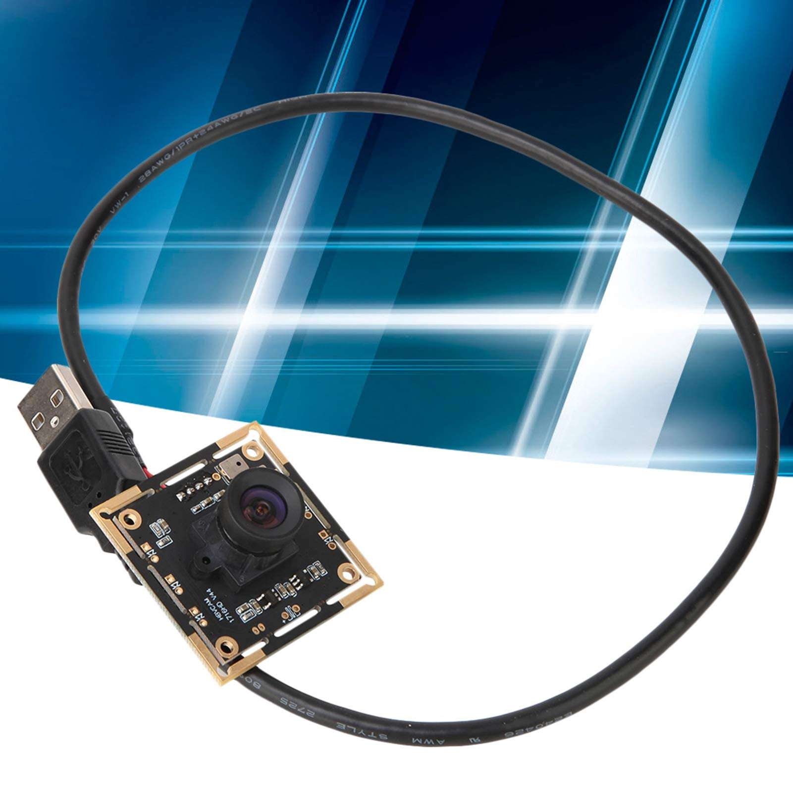 Mavaol USB Camera Module 1920x1080 Resolution, Wide Angle 100° Lens, Built in Microphone, Plug and Play, for Security, POS Systems, Surveillance, Industrial Use 5