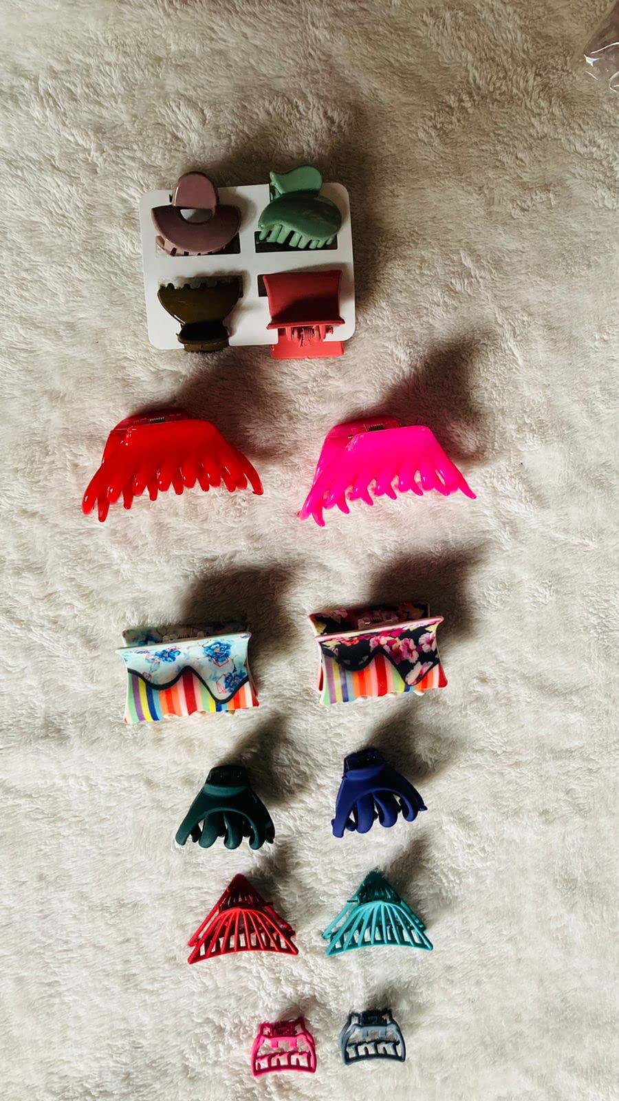 hair butterflys combo pack of 14 by kemedo impex