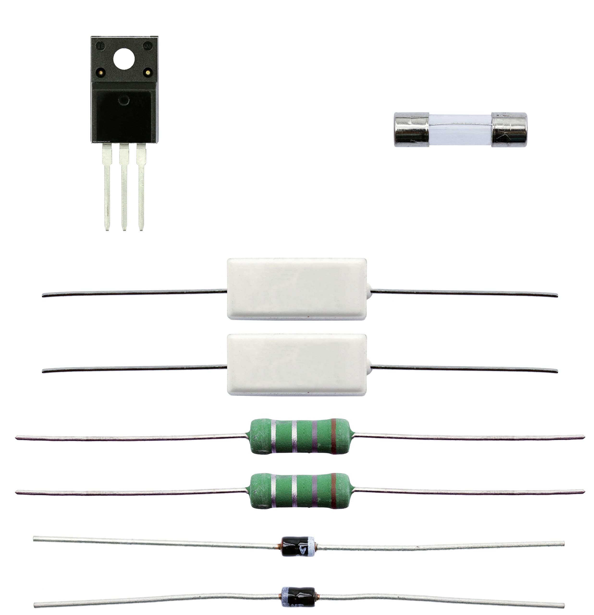ShopJimmy A27P6MPW-001 Power Supply Component Repair Kit for 40PFL4907/F7