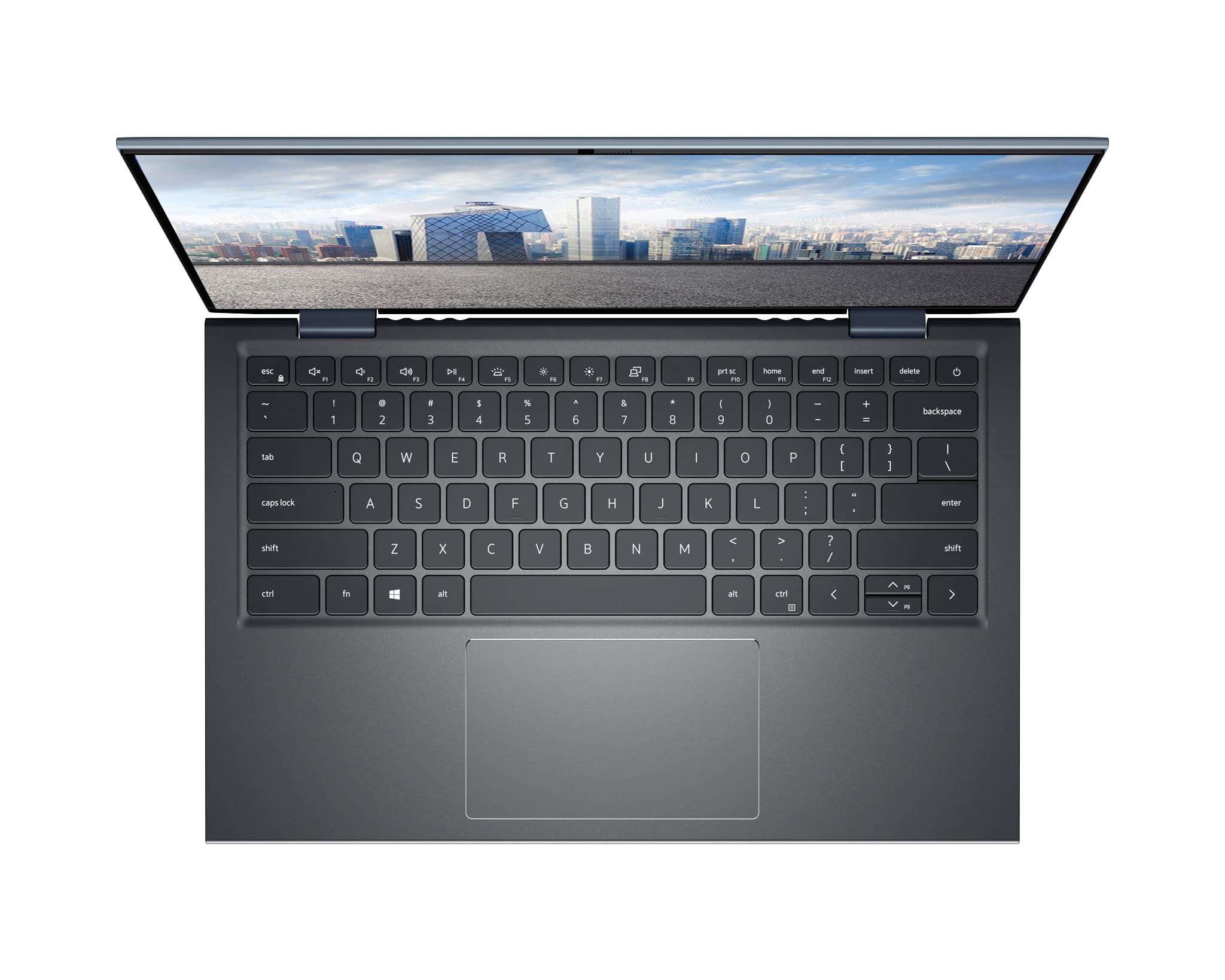 DELL 2022 Inspiron 7415 2-in-1Touchscreen Business Laptop, 14" Full HD, AMD Ryzen 7 5700U (8 cores), 32GB RAM, 2TB PCIe SSD, HDMI, WiFi 6, FP Reader, Backlit KB, Windows 11 Enterprise, Blue 6