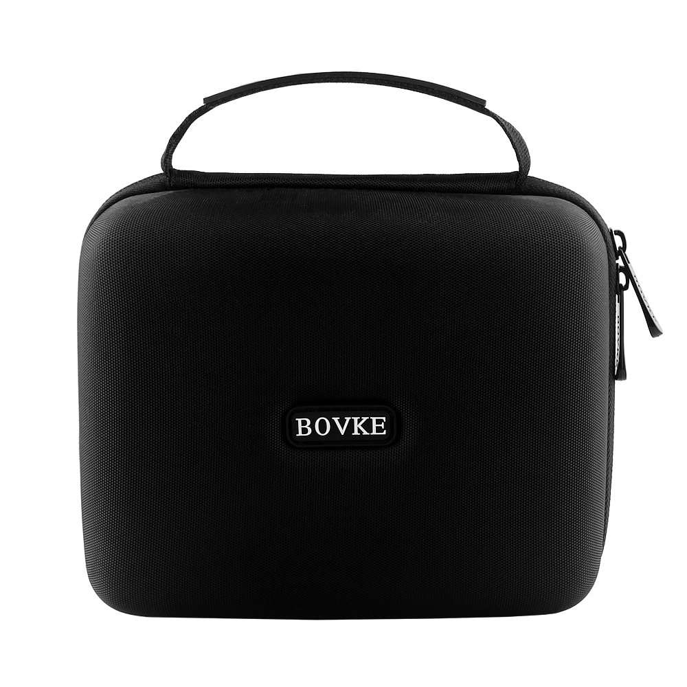 BOVKE Hard Drive Case for WD Elements My Book Seagate Expansion Desktop External Hard Drive HDD 6TB 8TB 10TB 12TB 14TB 16TB 18TB, 3.5 Inch Portable Desktop HDD Carrying Case, Black 5