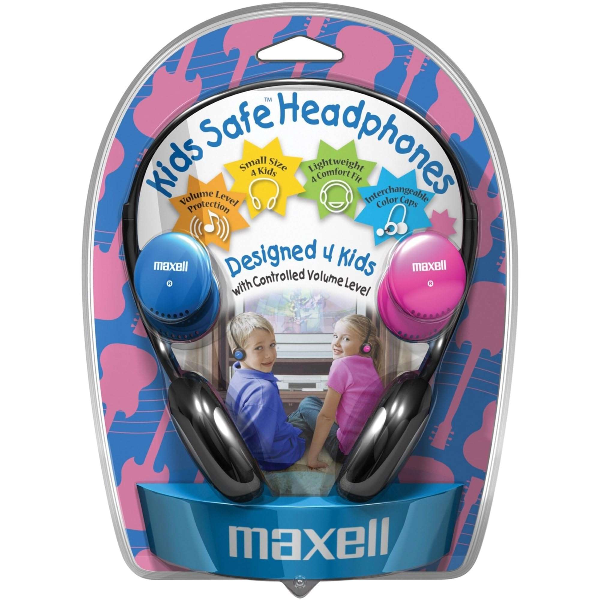 Maxell Kids Safe KHP-2 - Headphones - on-ear - wired - 3.5 mm jack 1