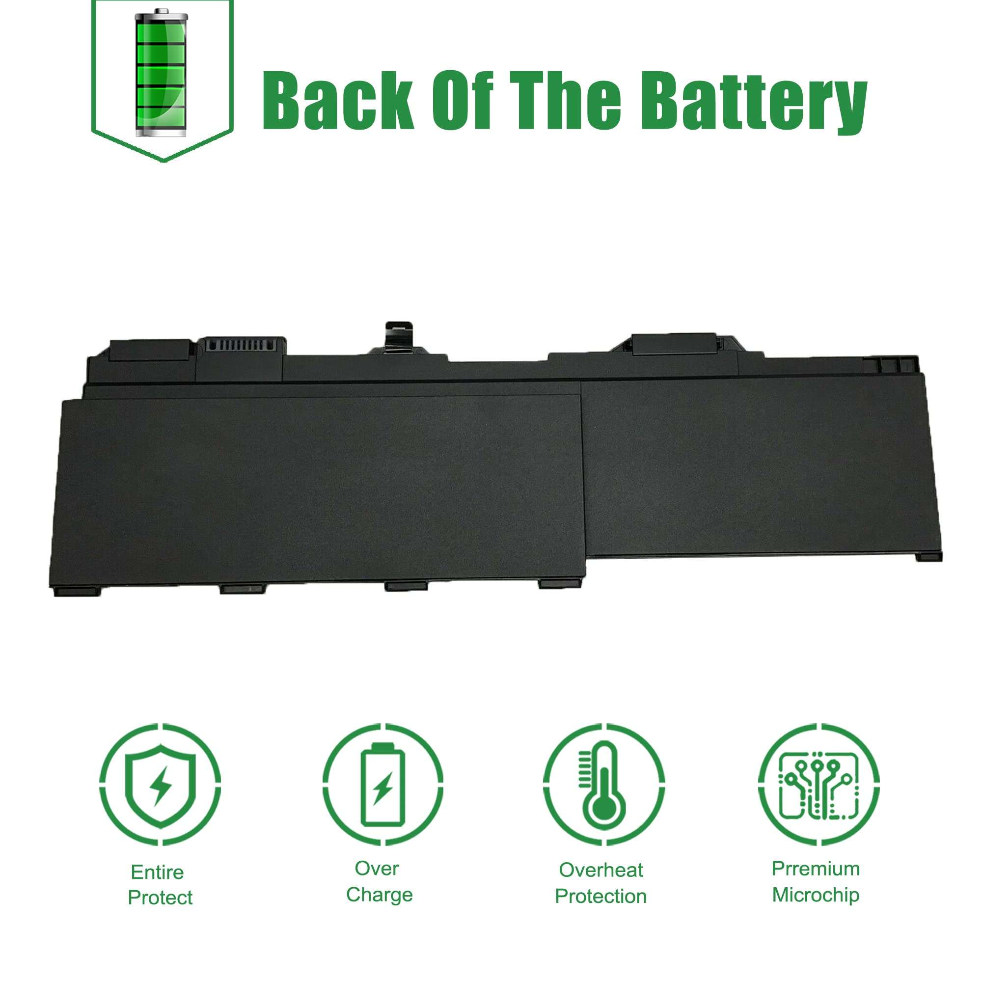 JIAZIJIA AL08XL Laptop Battery Replacement for Hp ZBook Fury 15 G7 G8 17 G7 G8 Mobile Workstation 119W4EA 119X7EA 119Y6EA 119Y9EA 1J3Y8EA 2B0T7UT Series L86212-001 HSTNN-IB9N L86155-1C1 15.44V 94Wh 6