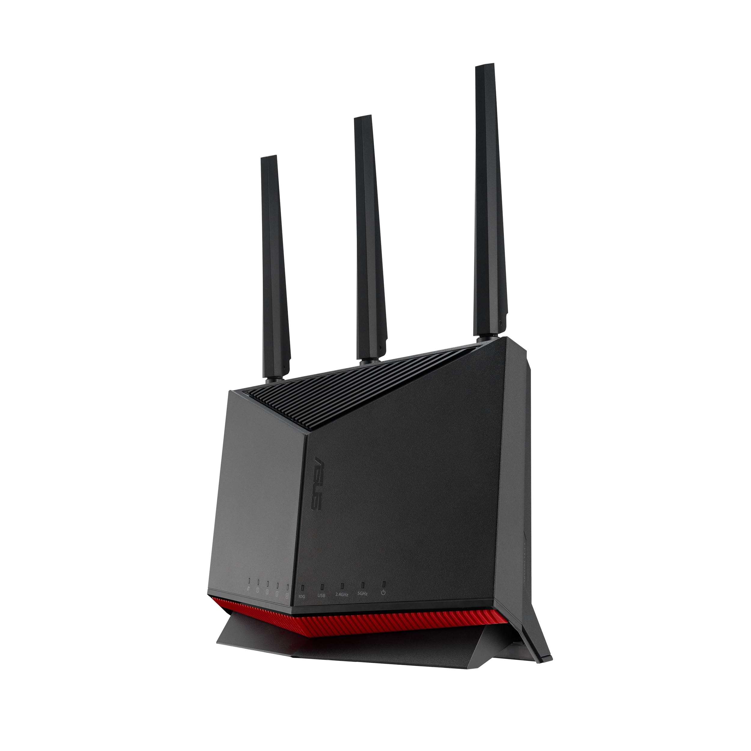 ASUS RT-BE86U BE6800 Dual-Band WiFi 7 Router, Supports 4096-QAM, MLO, AI WAN Detection, AiMesh, Subscription-Free Network Security, and Comprehensive VPN Features, Guest Network Pro, Gaming 1