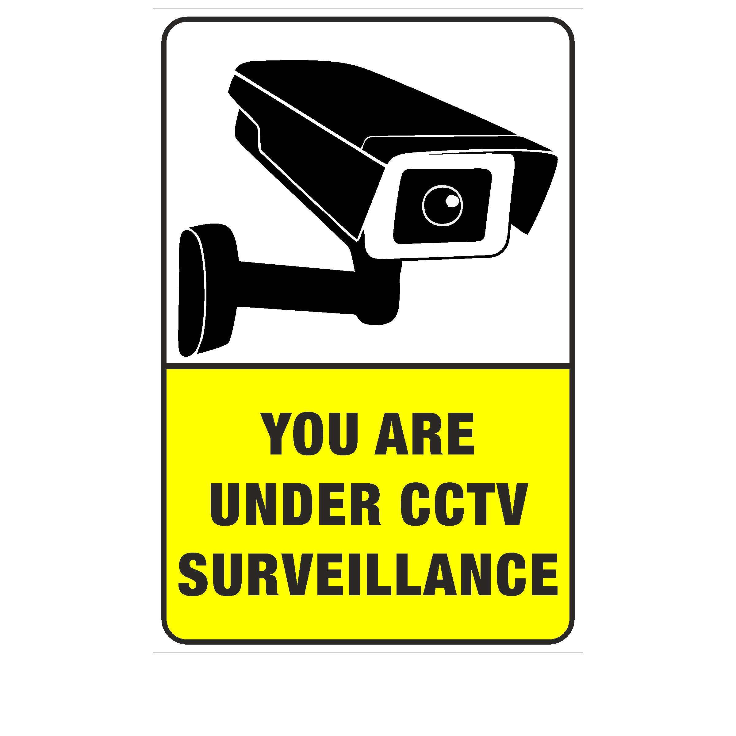KARTMEN Safety & Warning Sign Board You are under CCTV 1 Surveillance 1