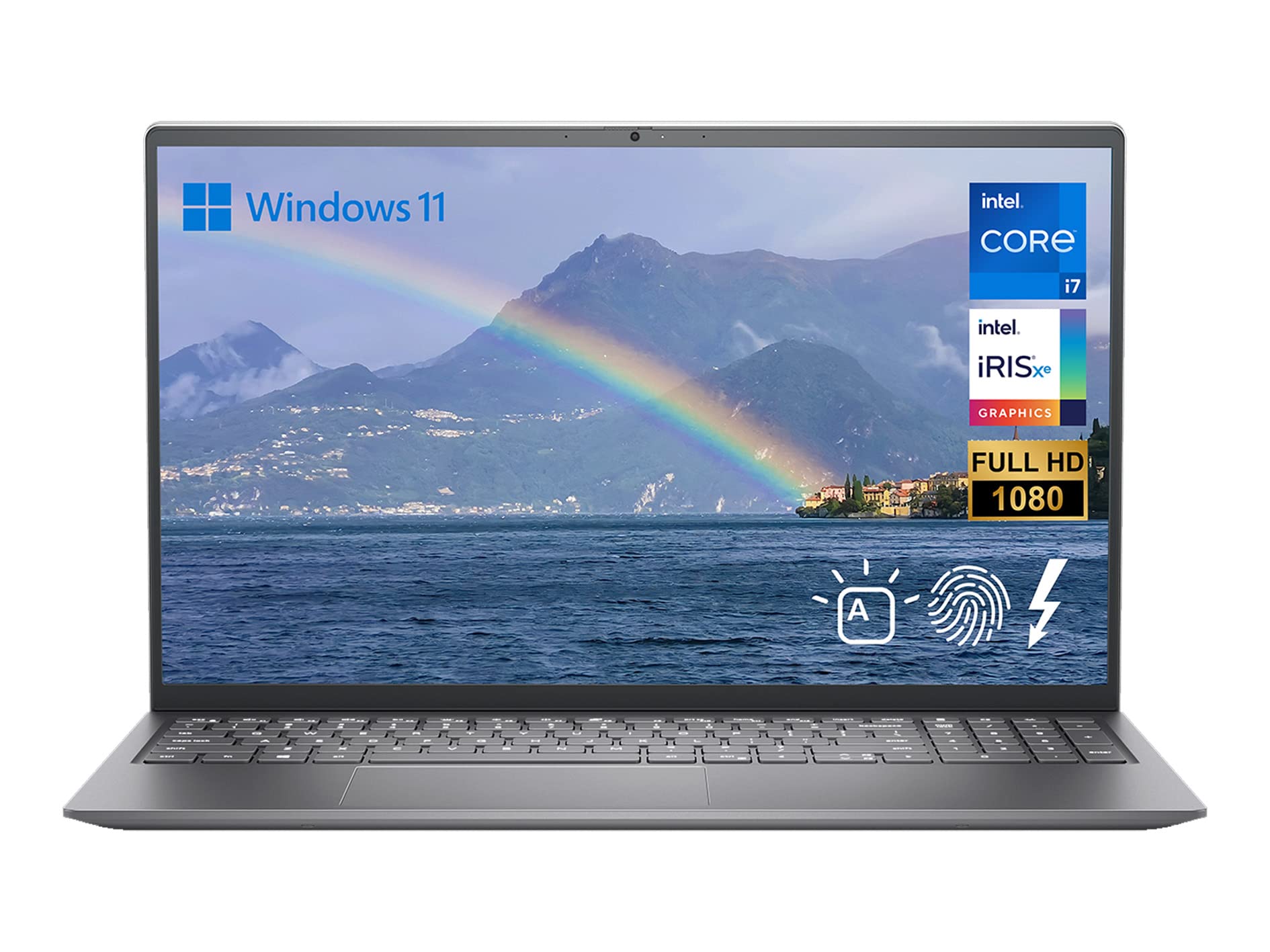Dell inspiron 16 7640 Business Laptop, 16" 2-in-1 FHD+ Touchscreen, Intel Ultra 5-125U, 64 GB DDR5, 4 TB SSD, Backlit KB, FHD Cam, Win 11 pro, with Office Lifetime License & Patented Mouse & 32G UFD