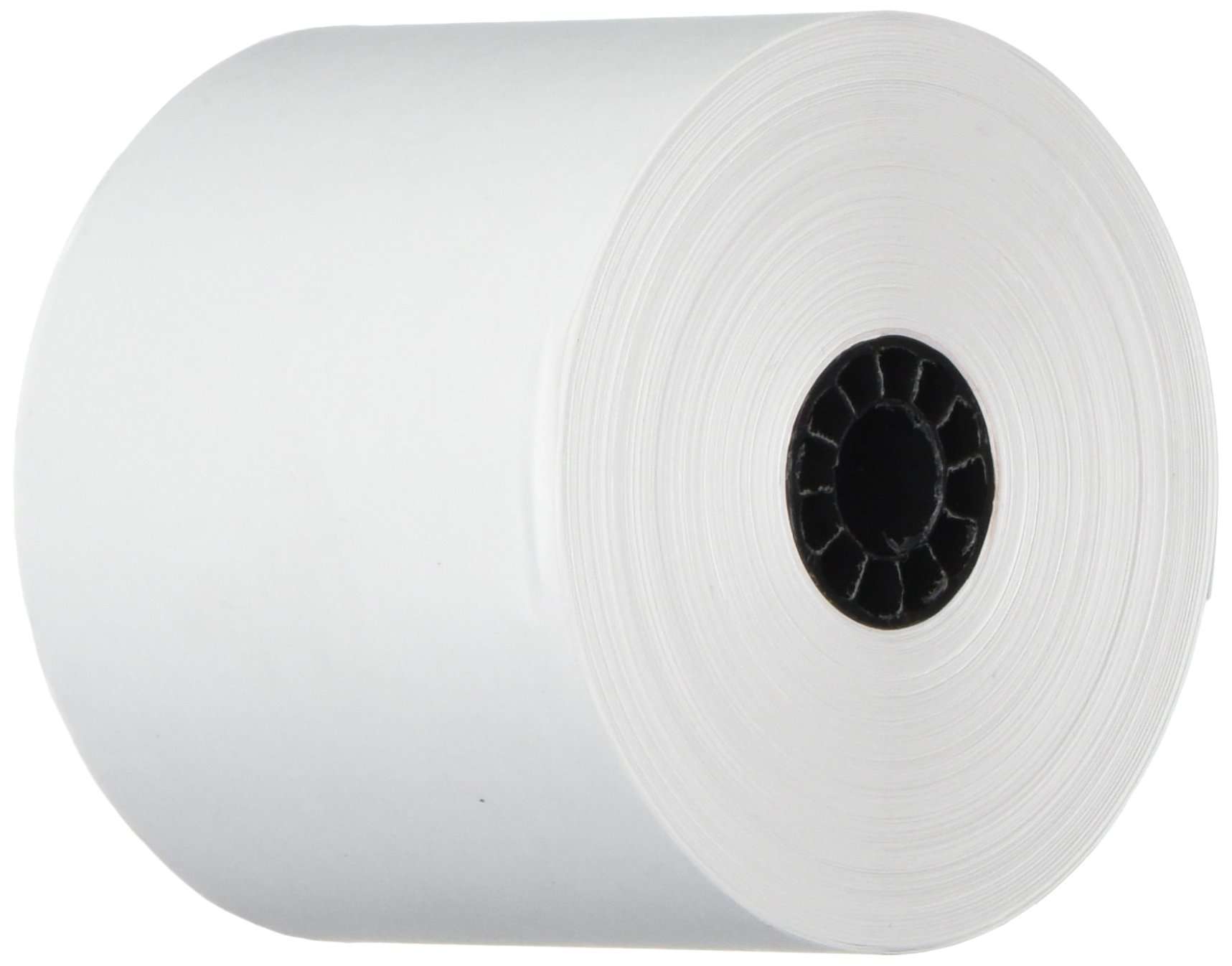 [Pack of 100 Rolls] Adding Machine Tape/Calculator Paper Rolls 2-1/4 x 150 Feet 1 Ply White Bond Paper for El-1750 1801 P23 Printing Calculator 10 Key 1