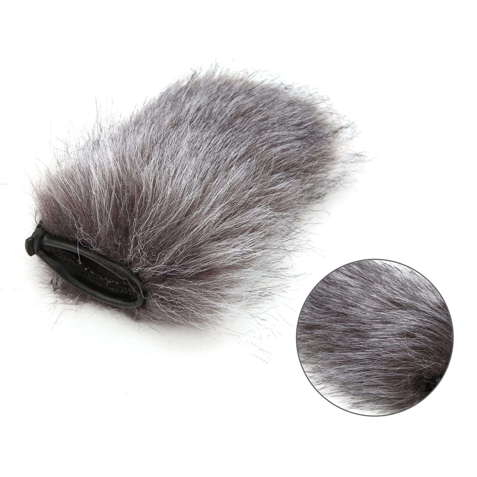 Microphone Windscreen,Outdoor Wind Cover Muff Mic Wind,Outdoor Wind Mic Windshield Muff Fur Universal Fit for Video Mic Camera Microphone 6