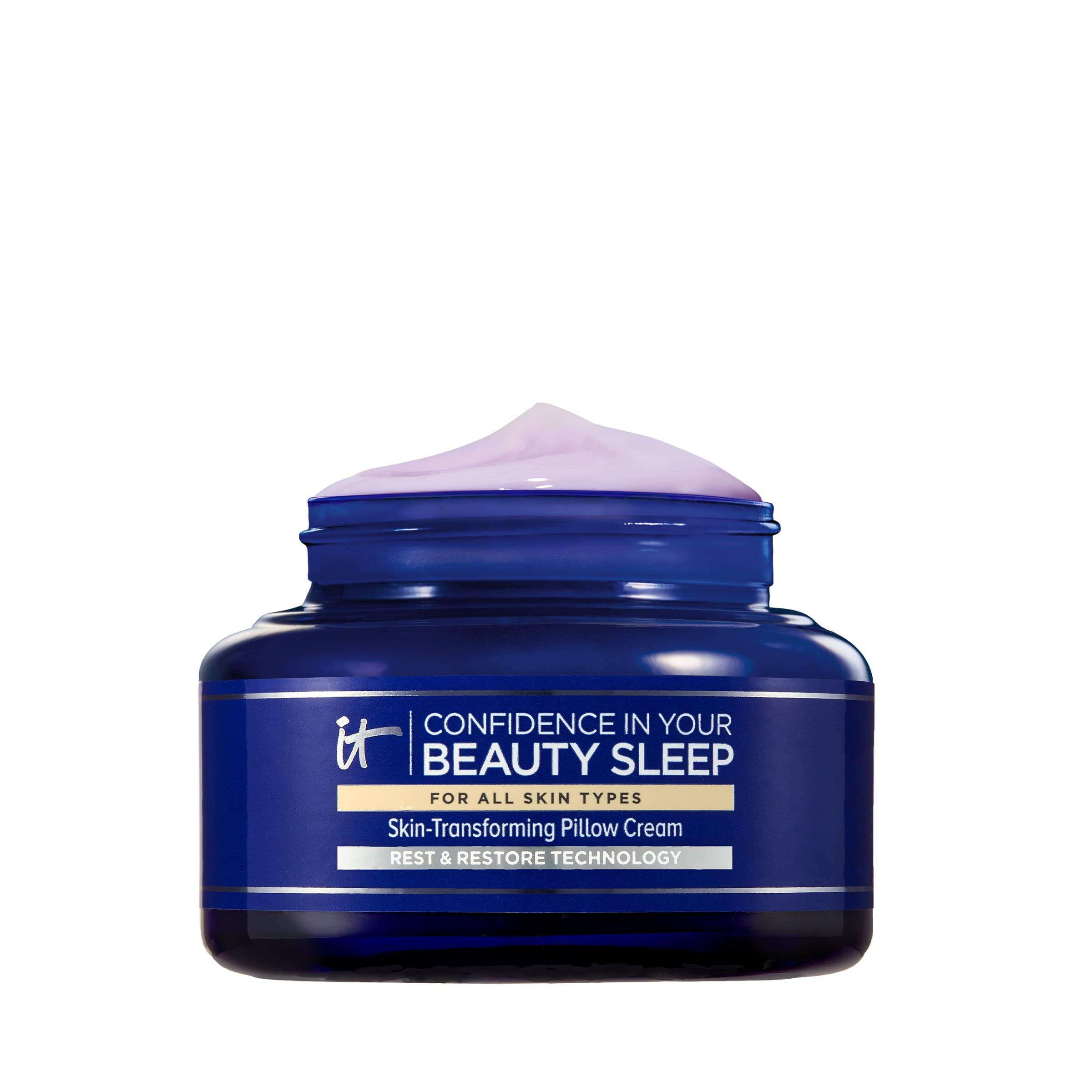 IT Cosmetics Confidence in Your Beauty Sleep - Anti-Aging Night Cream - Visibly Improves Fine Lines, Wrinkles, Dryness, Dullness & Loss of Firmness - With Hyaluronic Acid - 4.06 fl oz 1