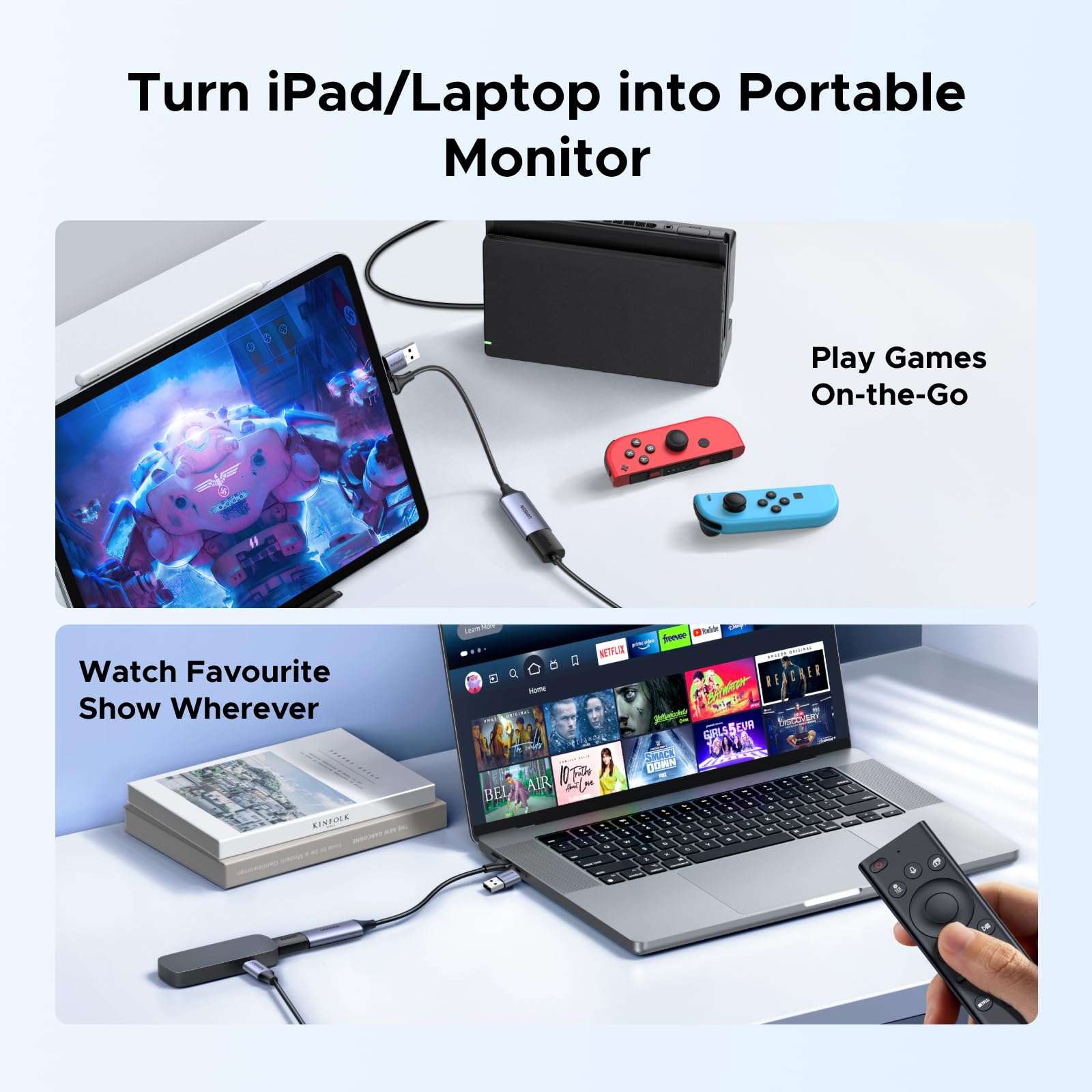 UGREEN Full HD 1080P Capture Card 4K HDMI to USB 2.0 Bundle with 2K@30Hz Video Capture Card HDMI to USB 3.0 A and USB C 4K Input 5