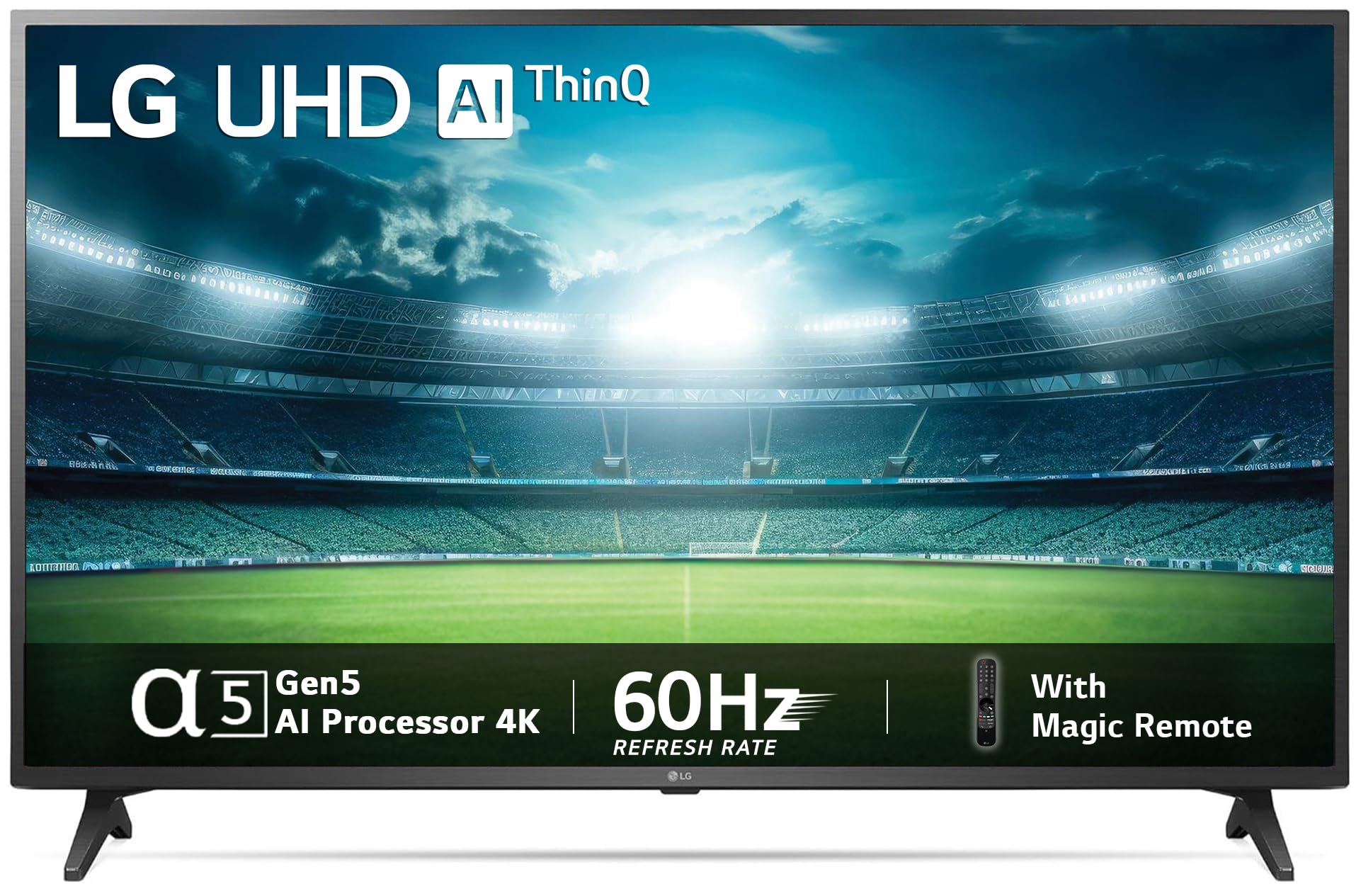 LG 108 cm (43 inches) 4K Ultra HD Smart LED TV 43UQ7550PSF (Ceramic Black)