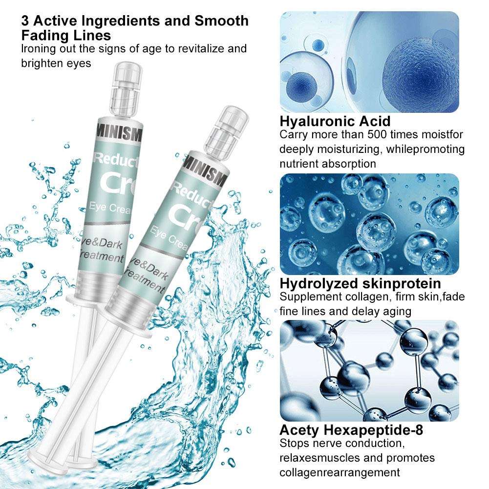 Rapid Reduction Eye Cream,Under-Eye Bags Treatment,Instant Results Depuffing Eye Cream,Fights Wrinkles and Fine Lines,Reduces Appearance of Dark Circles 2