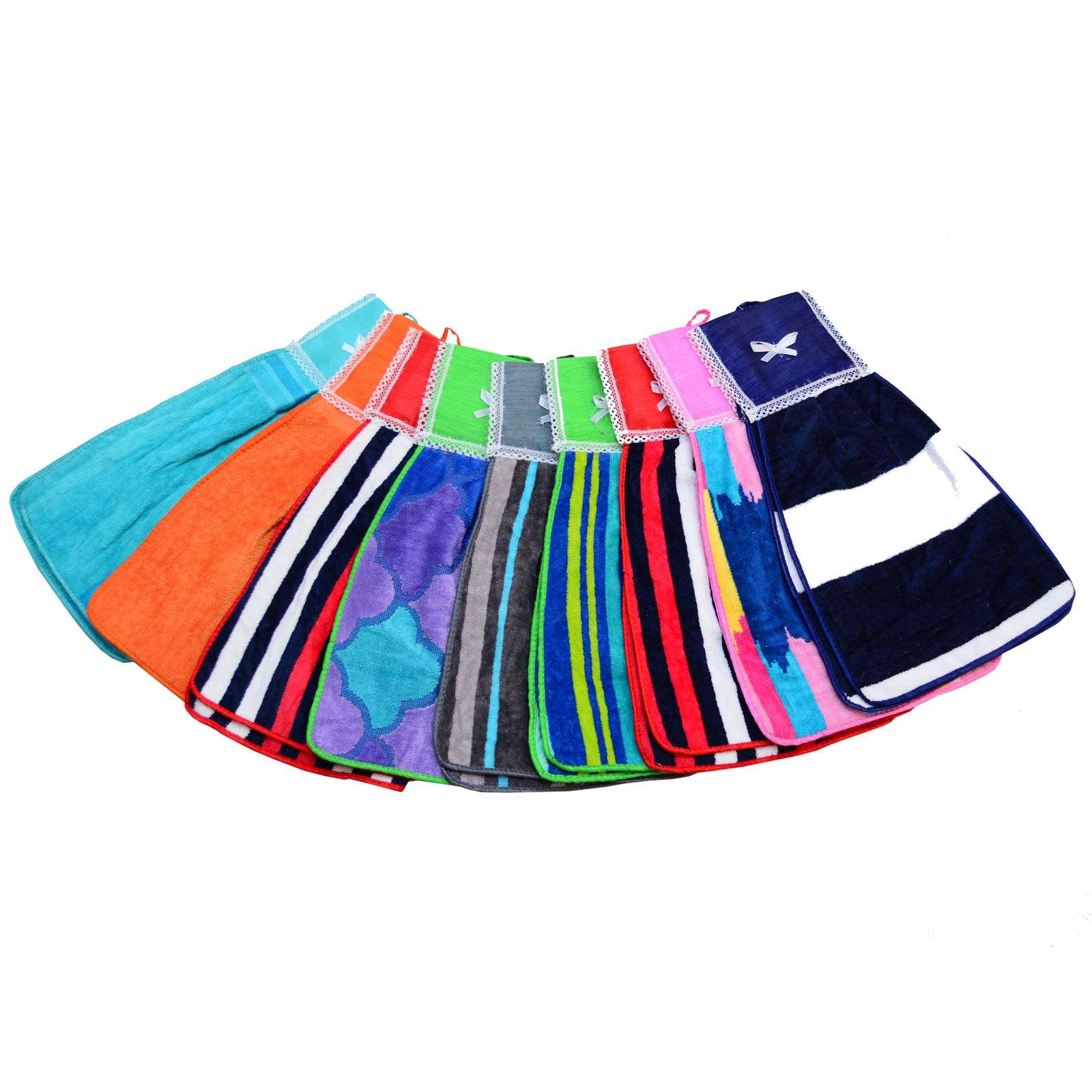 ascension Cotton Hanging Kitchen Napkin (Set of 4, Multicolour) 3