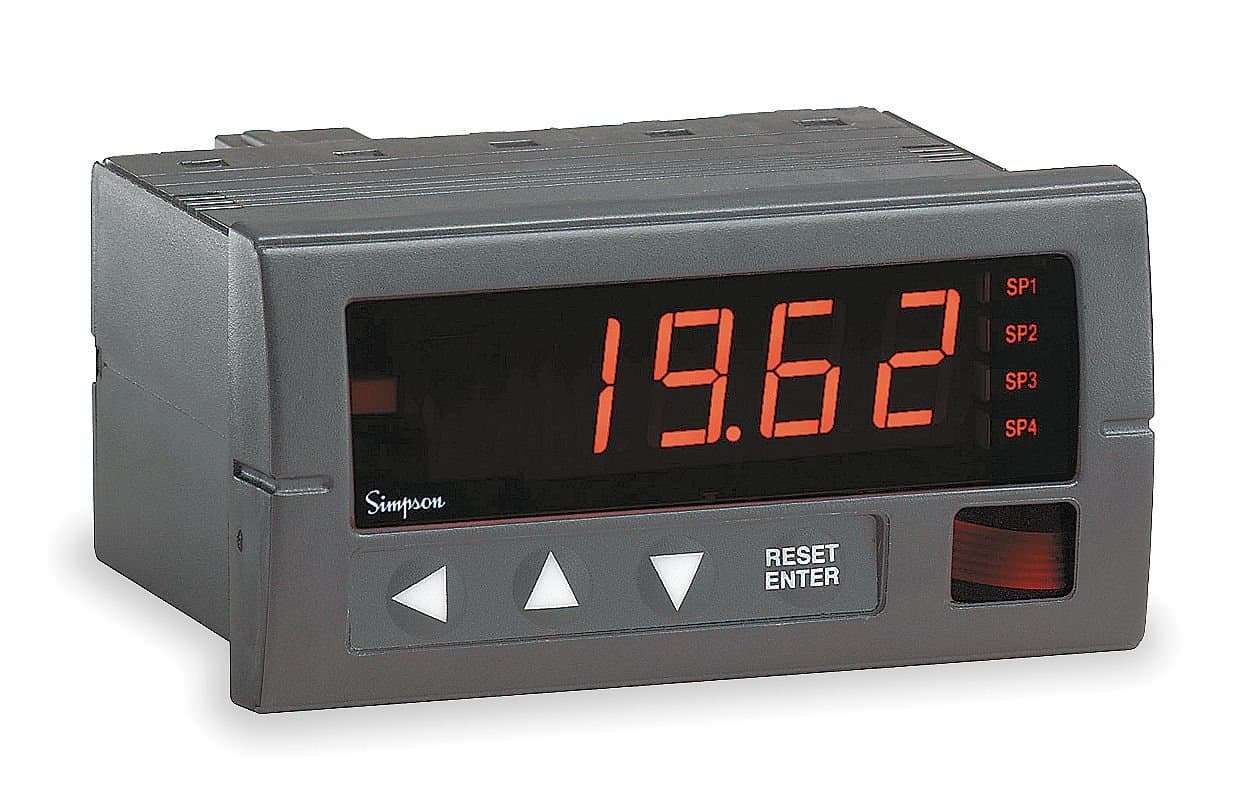 Simpson Electric - H335-1-71-021 - Digital Panel Meter, Process
