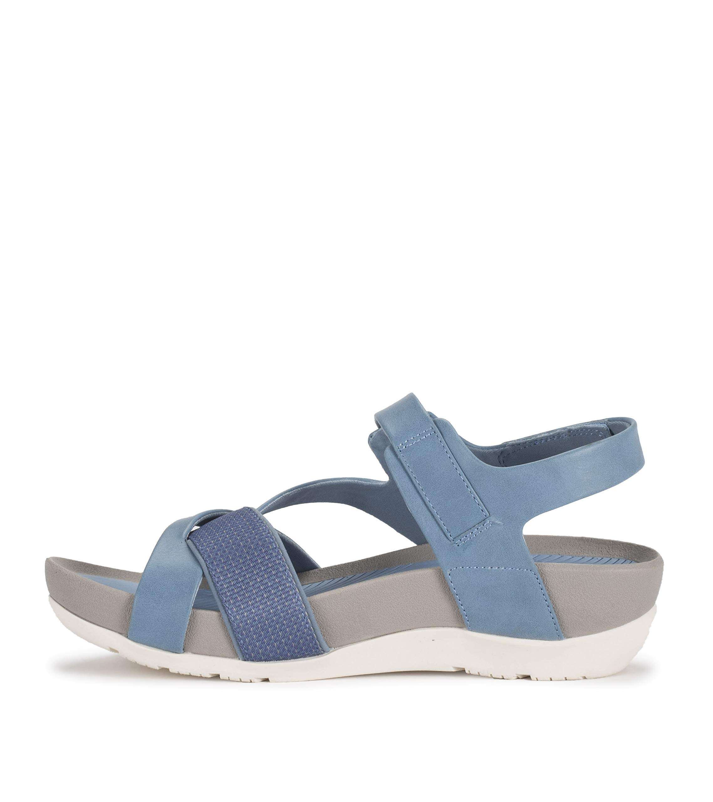 BareTraps ALAINA Women's Sandals & Flip Flops Denim Size 8.5 M (BT27884) 4