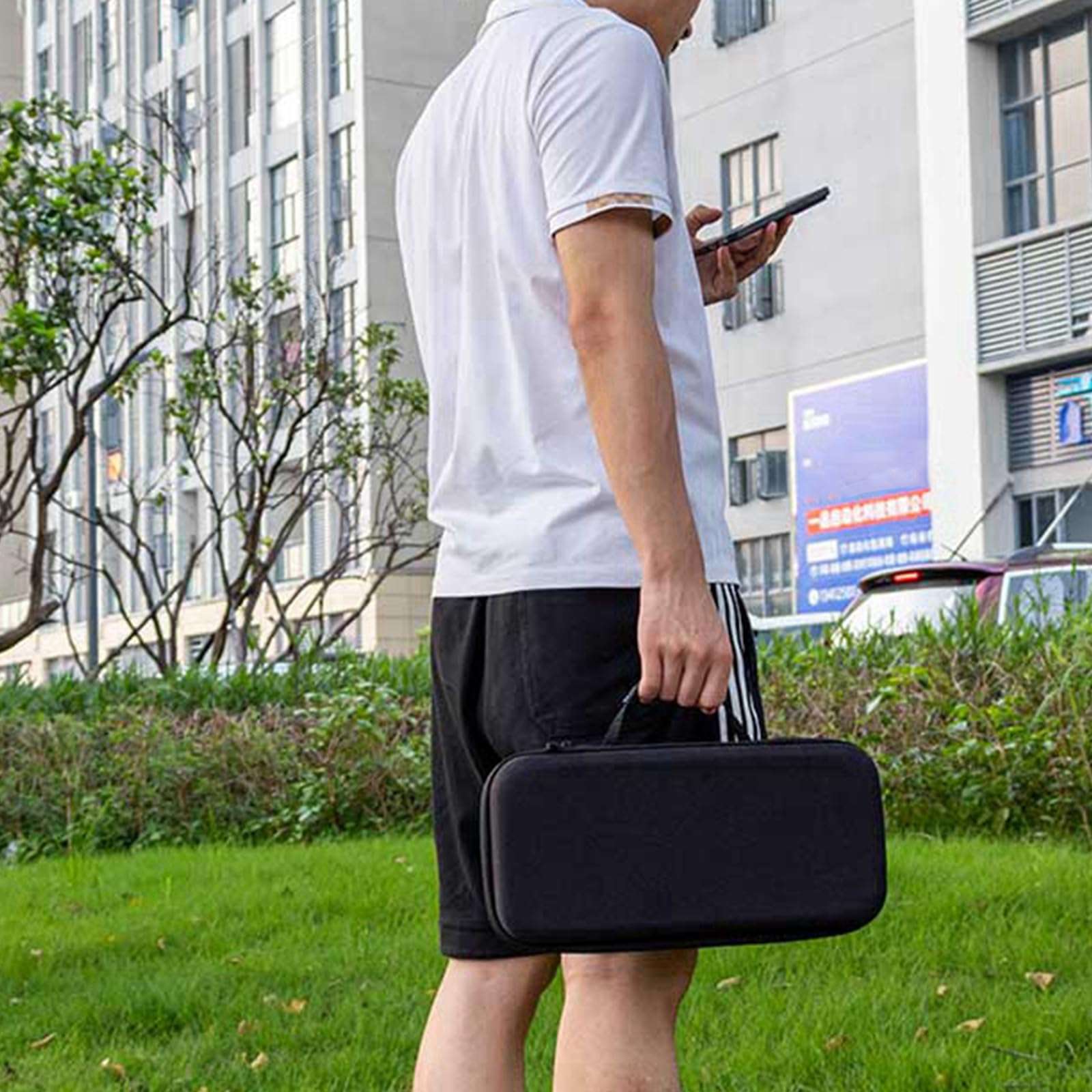 QGFEWXP Portable Storage Box for Graphics Cards Rtx4060 / Rtx4070i / Rtx4080s / Rtx4090 Graphics Hard Case with Handle Card Travel Carrying Bag Card Storage Case 5