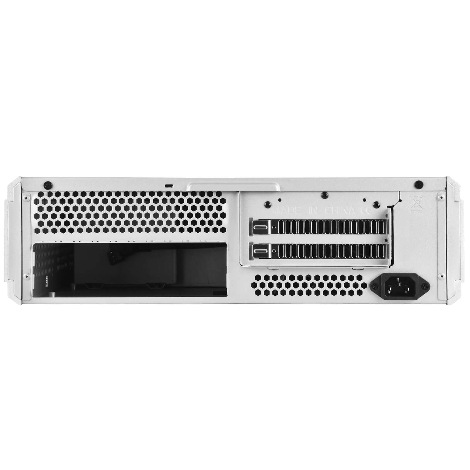 Silverstone Technology SST-FTZ01S-E Aluminum Unibody ITX Small Form Factor Computer Case with PCI-E Riser and ATX PSU Support Silver 5