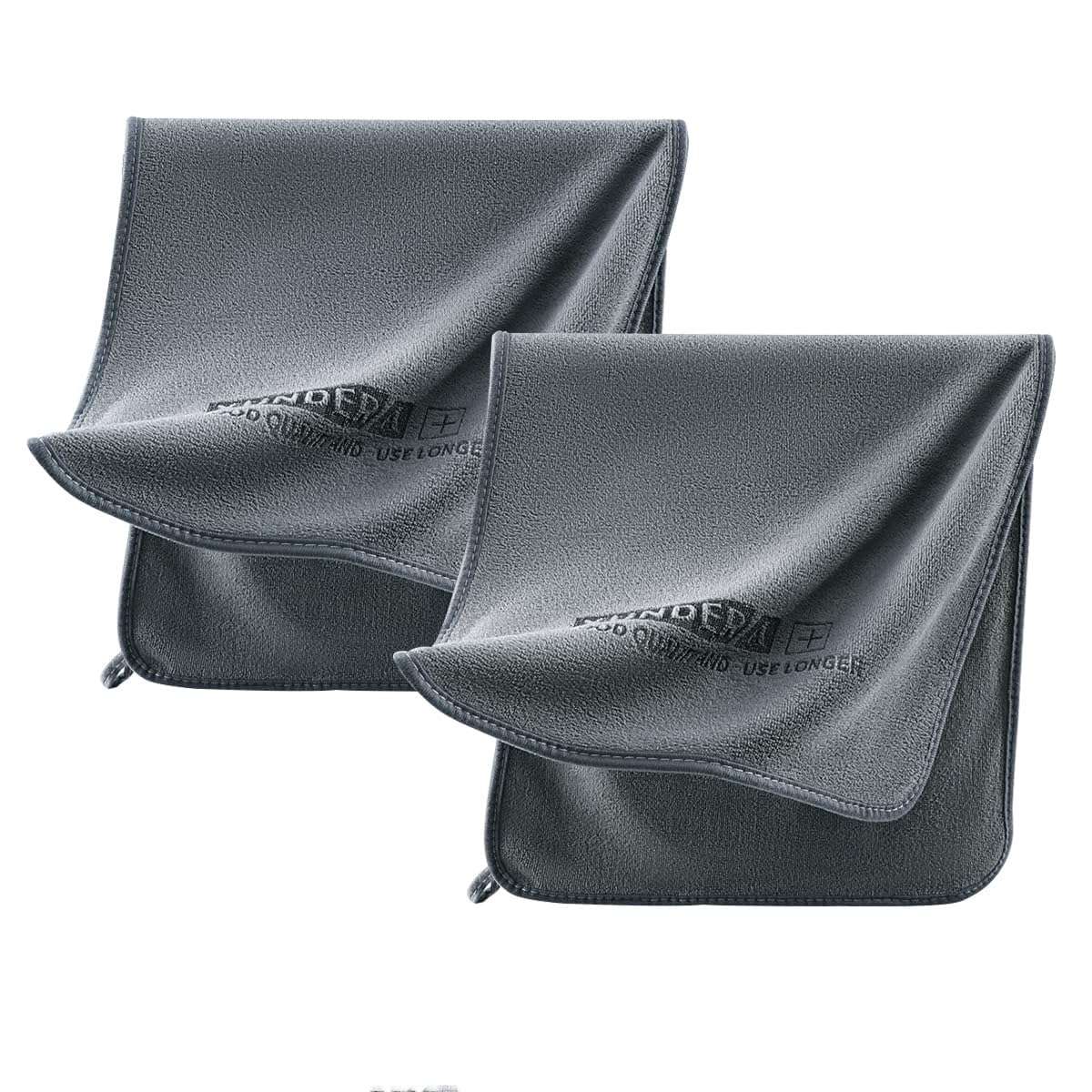 2 Pcs Car Cleaning Cloth, Microfiber Cloth for Car 35 x 75cm Large Microfiber Car Drying Towels Lint Free, Scratch Free, Highly Absorbent Drying Towel Car Cleaning Accessories for Car, SUV, RV, Truck 1