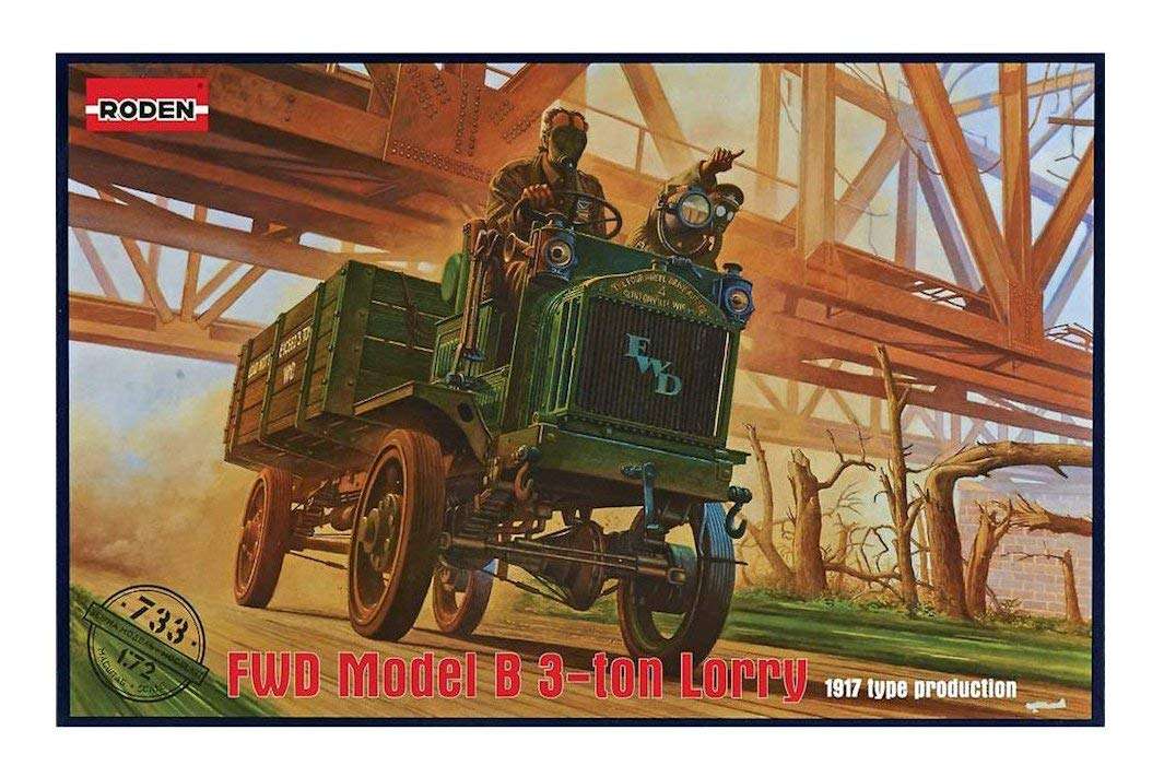 Roden 733 - Model Kit FWD Model B 3 ton Lorry