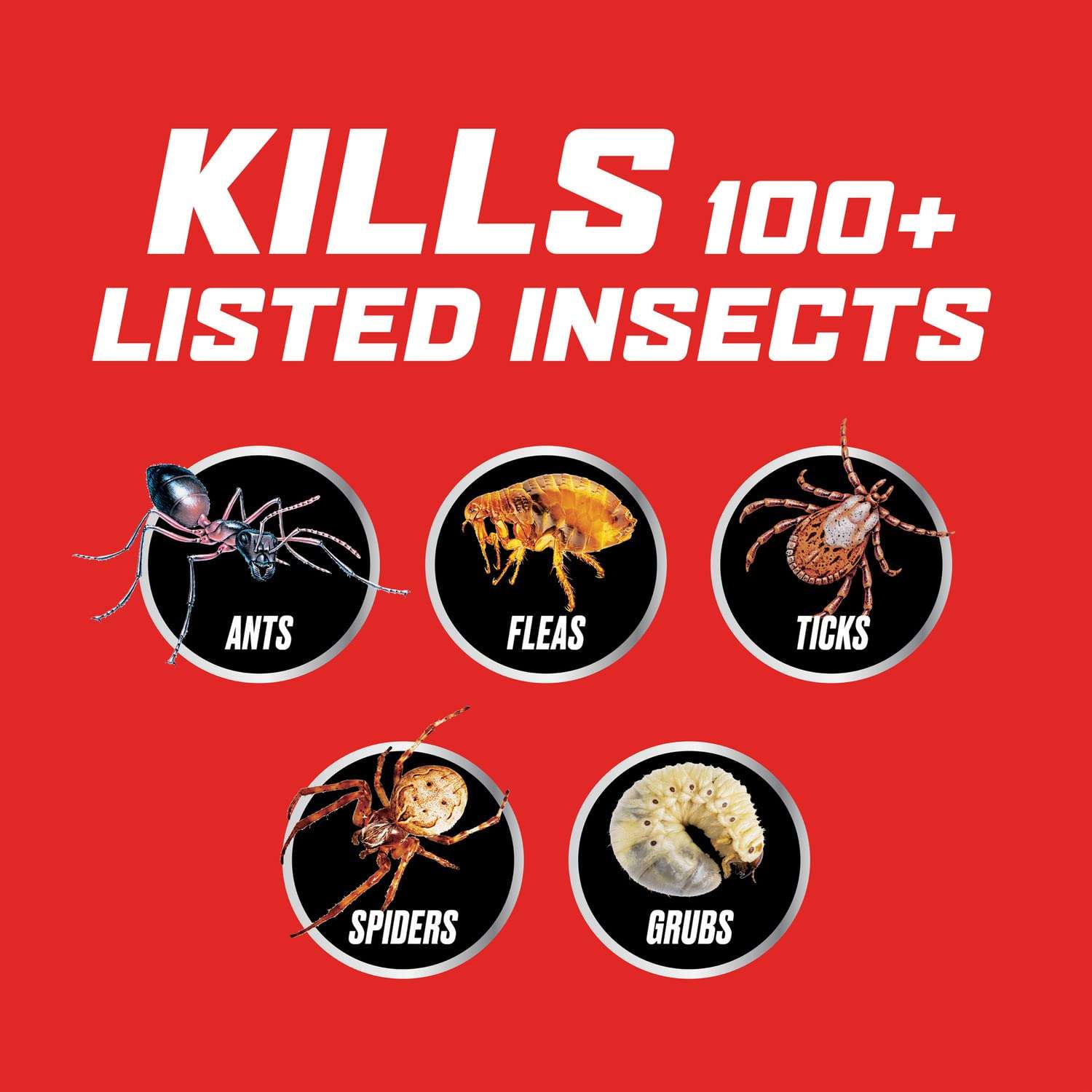 Ortho Lawn Insect Killer Granules: Treats up to 20,000 sq. ft., For Yard, Garden & Landscapes, Works on Listed Ants, Spiders, Fleas & Ticks, 20 lbs. 4