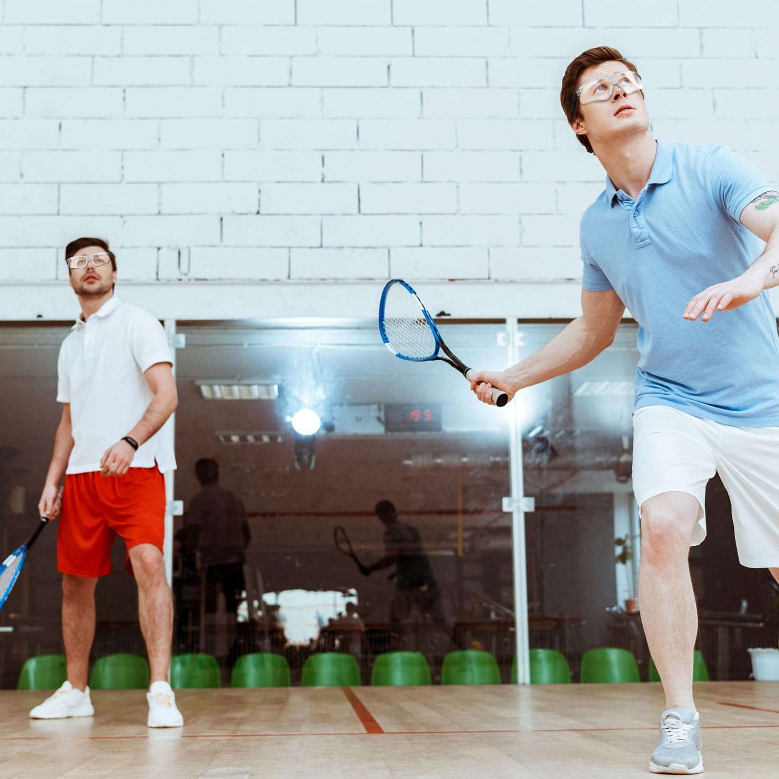 Fiada 3 Pieces Racquetball Goggles Sports Basketball Goggles Anti Fog Field Hockey View Protective Sports Eye Protectors Scratch Resistant Protective Eyewear 6