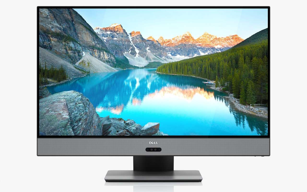 Dell Inspiron 7775 27in FHD All-in-One Desktop PC - AMD Ryzen 5 1400 3.2GHz, 8GB, 1TB HDD, AMD Radeon RX 580 8GB Graphics, Bluetooth, Wi-Fi, Windows 10 Home (Renewed) 2