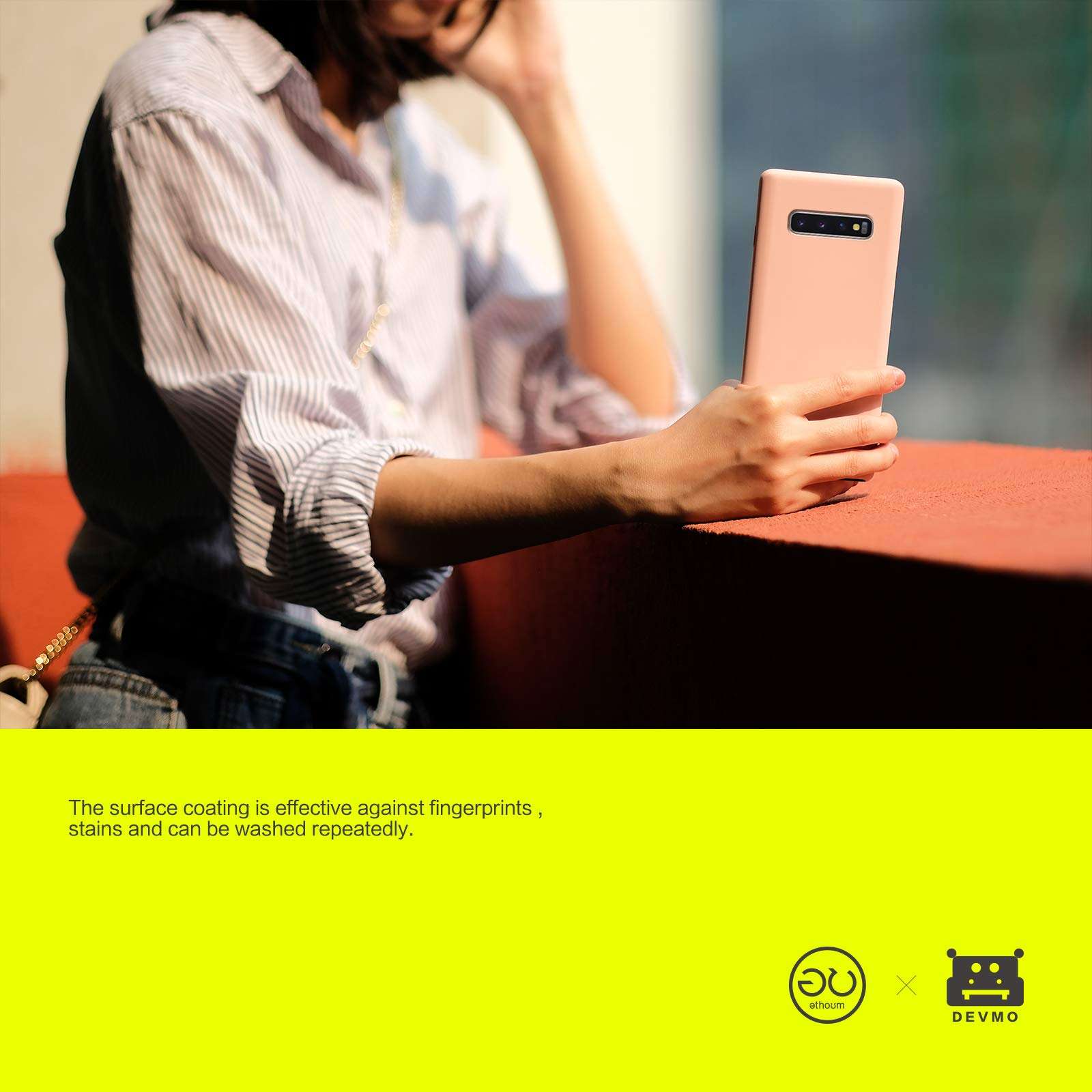 Liquid Silicone Phone Case for Samsung Galaxy S10 Plus S10+ G975 G975U 6.4"/Full Body Protection/Shockproof/Gel Rubber/Cover Case Drop Protection Gem Green 6