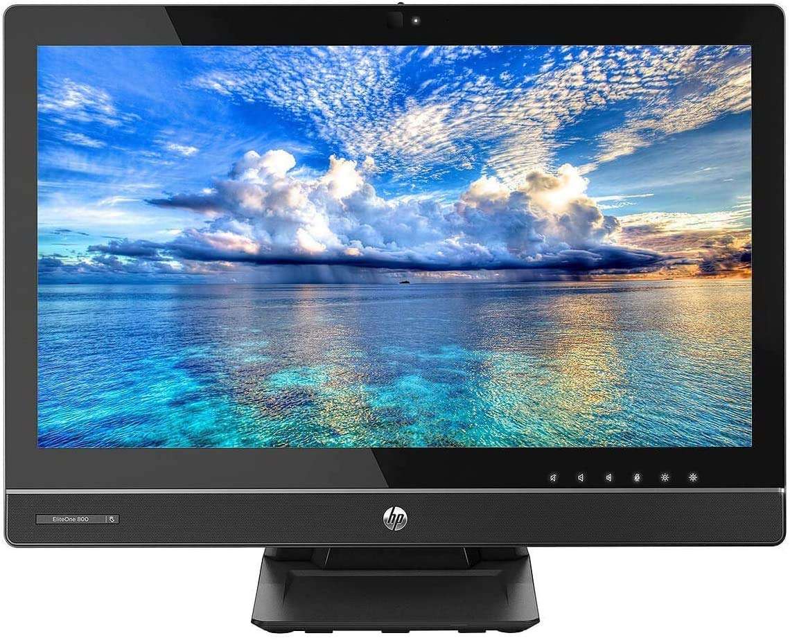 HP EliteOne 800 G1 All-in-One Desktop, Intel Core i5-4570, 8GB RAM, 256GB SSD, Windows 10 Pro 64-Bit, Non-Touch Version (Renewed) 4
