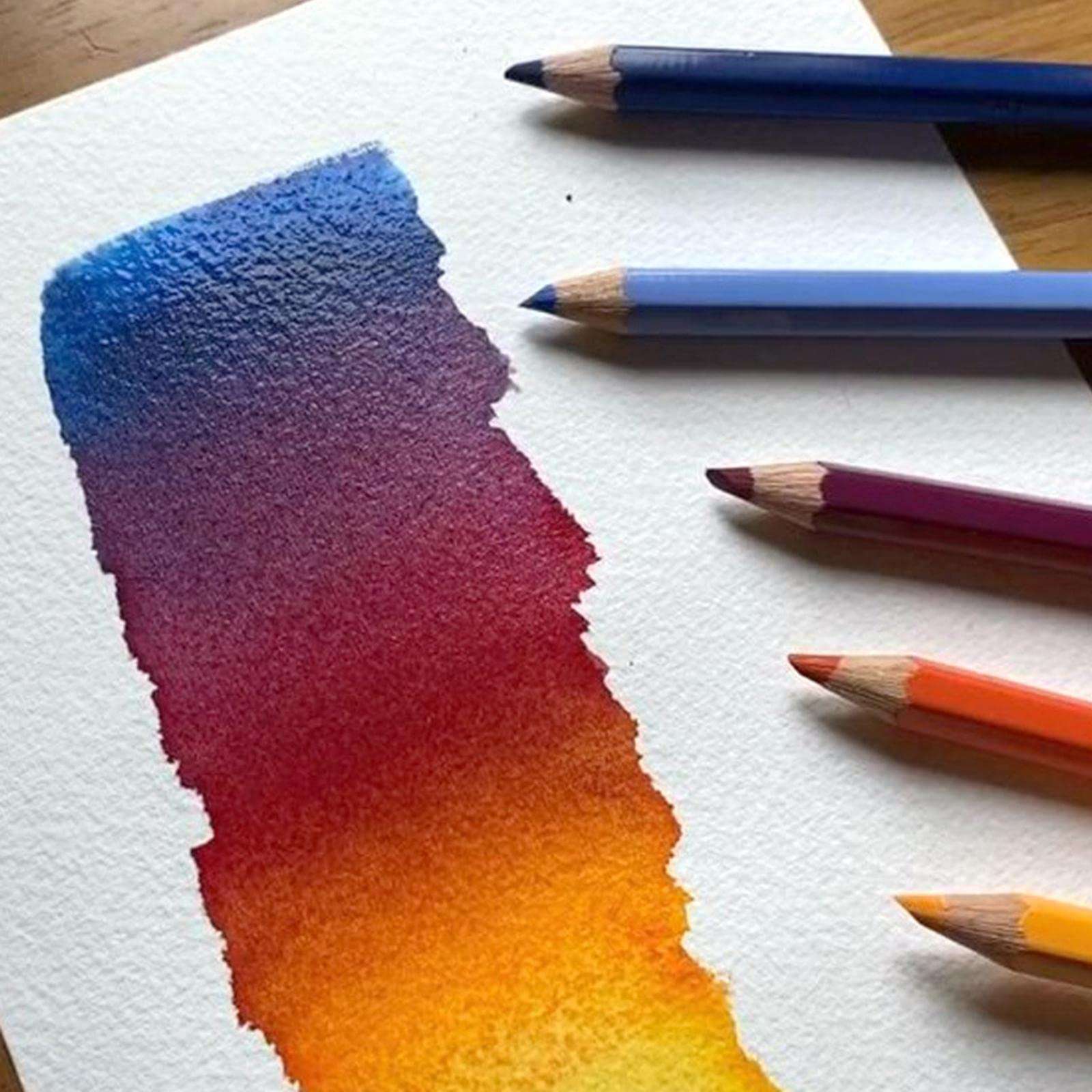 CALANDIS 72 Watercolor Pencils Set Art Supplies Premium for Artists Layering Coloring 1