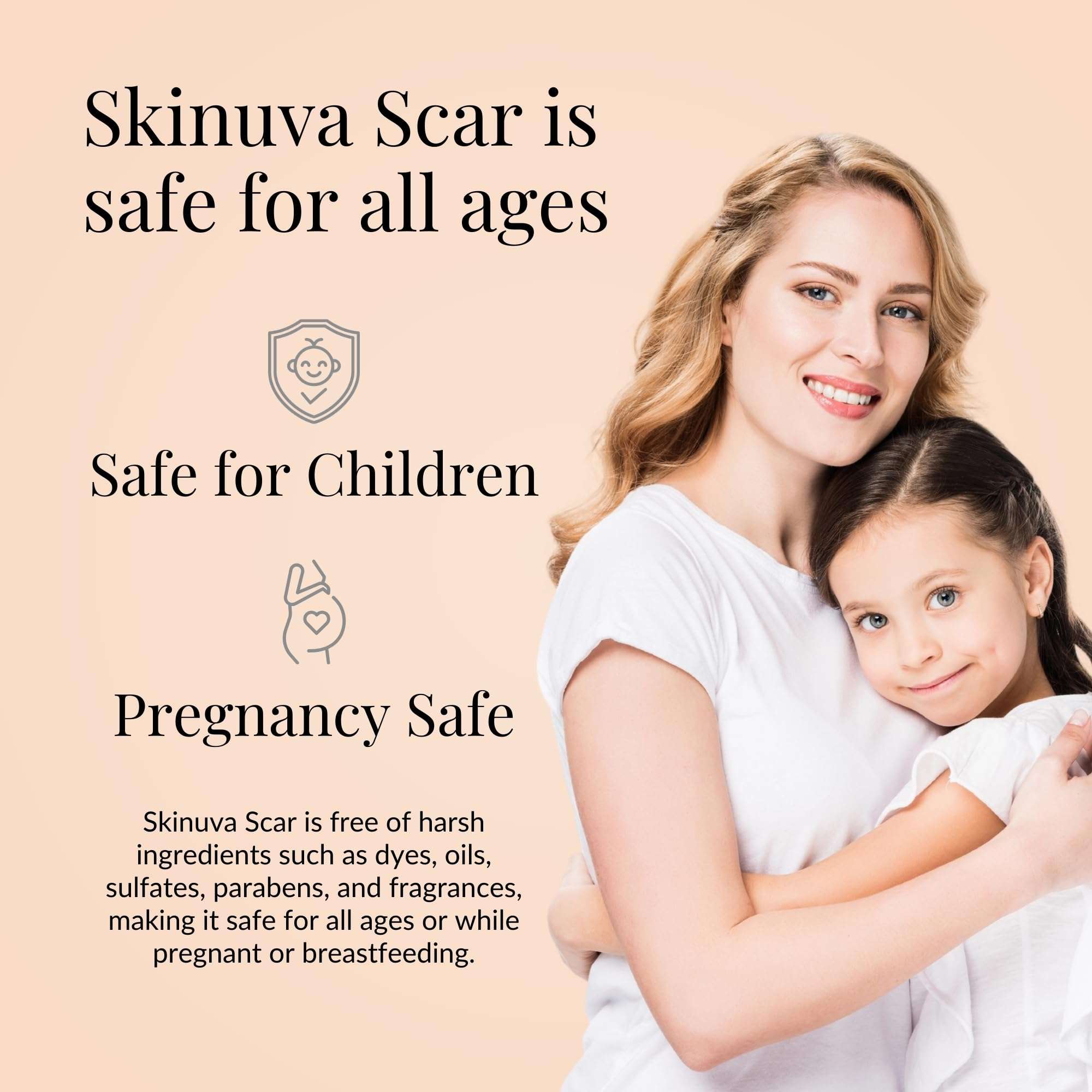 Skinuva® Next Generation Scar Cream - Stretch Mark Cream Made with Growth Factors, Hyaluronic Acid & Vitamin C for Intense Stretch Mark Removal (2.5 oz) 6