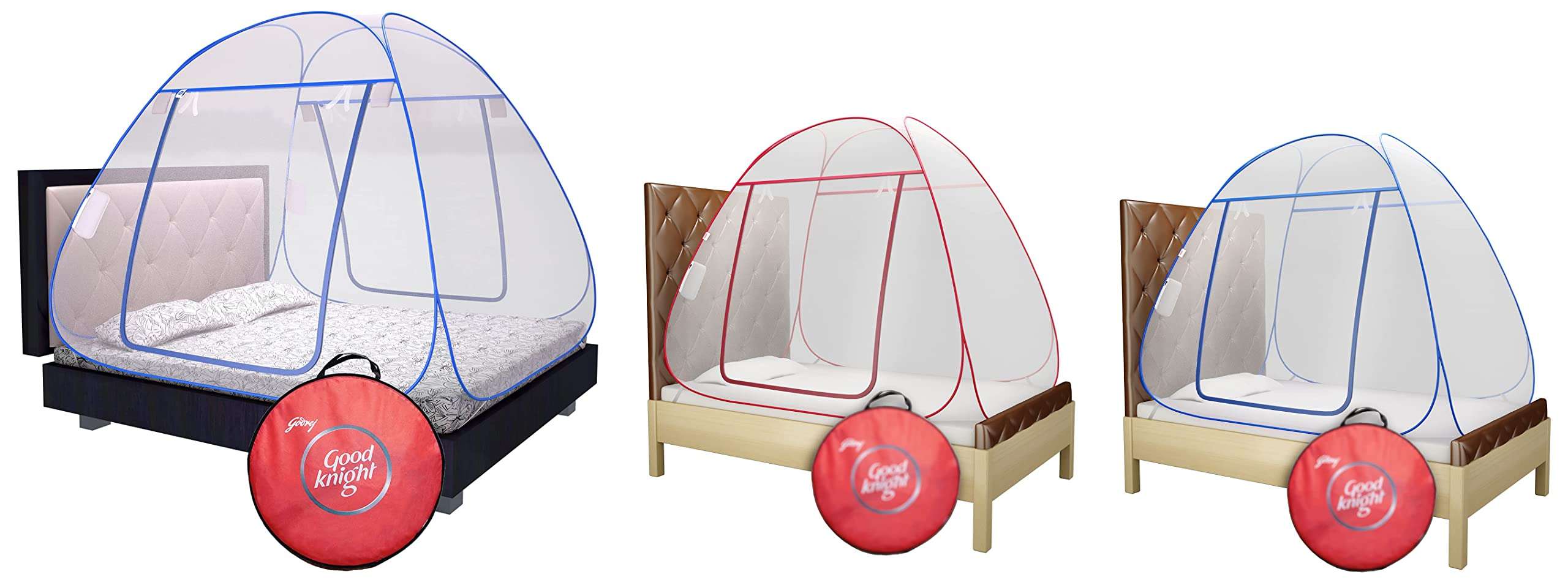 Good knight Mosquito Net for Bed, King-Size&Good knight Mosquito Net for Single Bed&Good Knight Mosquito Net for Single Bed