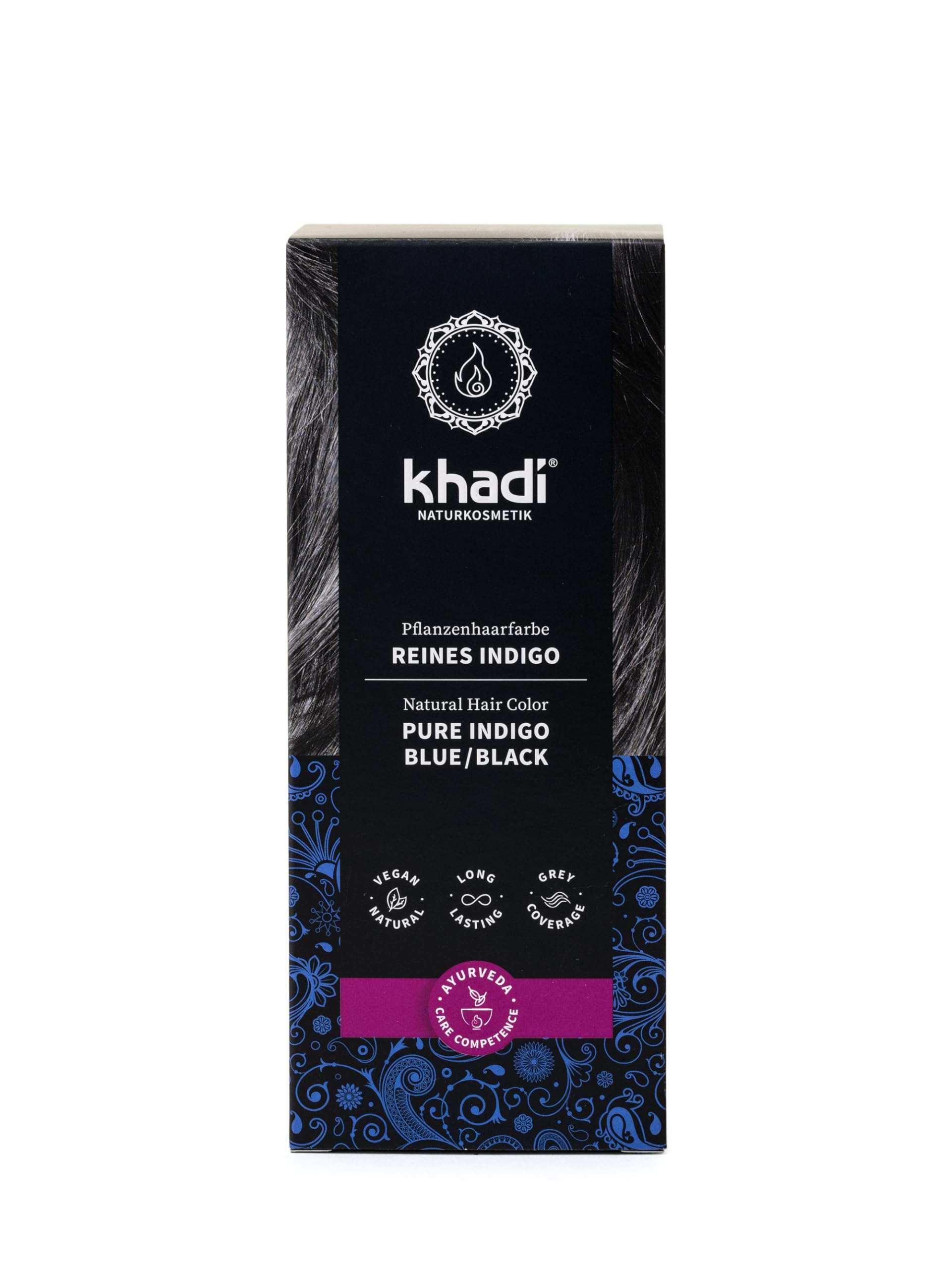 khadi Ayurvedic Natural Hair Color, 100% herbal, vegan, PPD & chemical free, certified natural cosmetics for healthy hair (CLASSIC RED, 1 Pack (1 x 3.5oz))