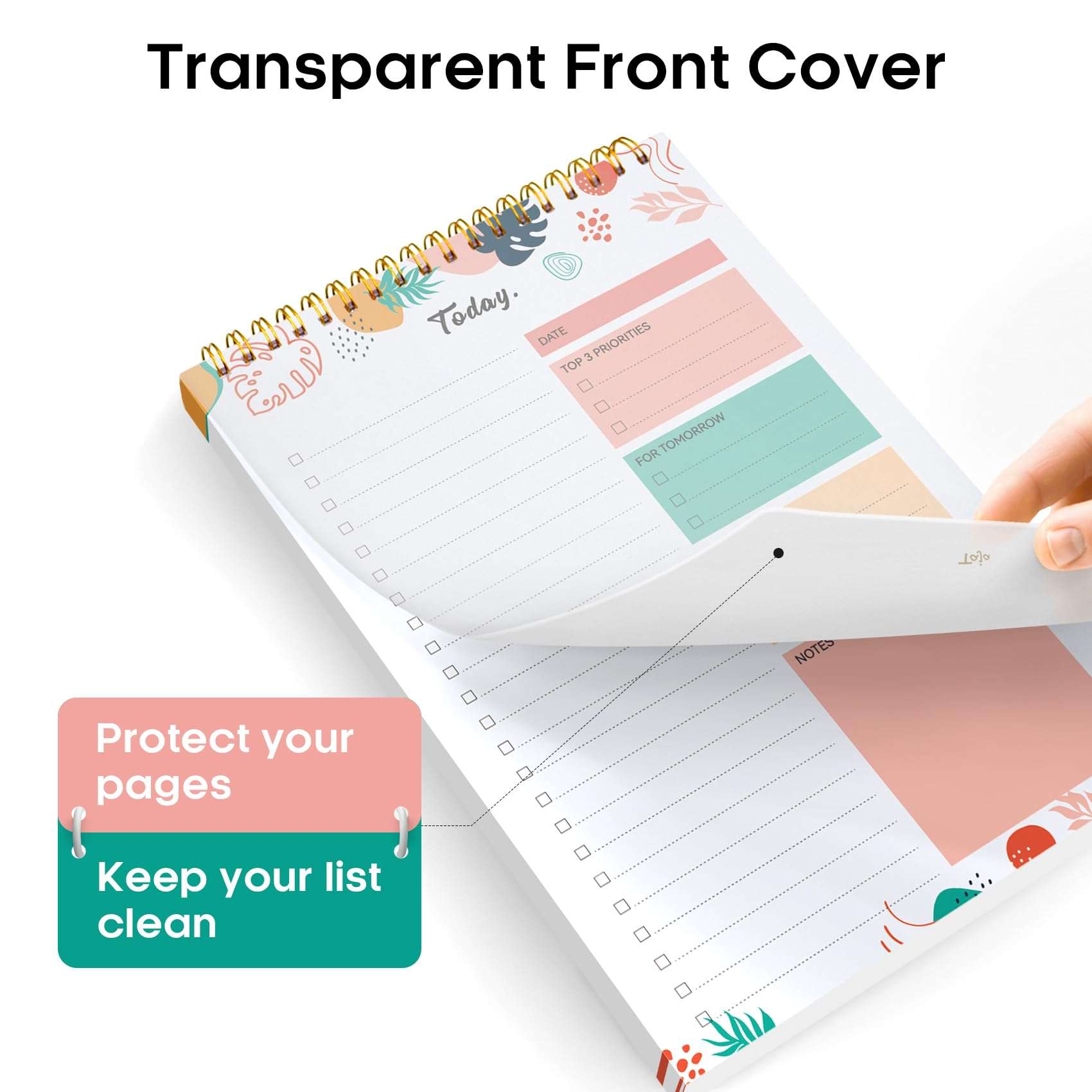 To Do List Pad - To Do List Notebook and Planner 2025-2026, Academic Year Weekly and Monthly Calender Planner 4