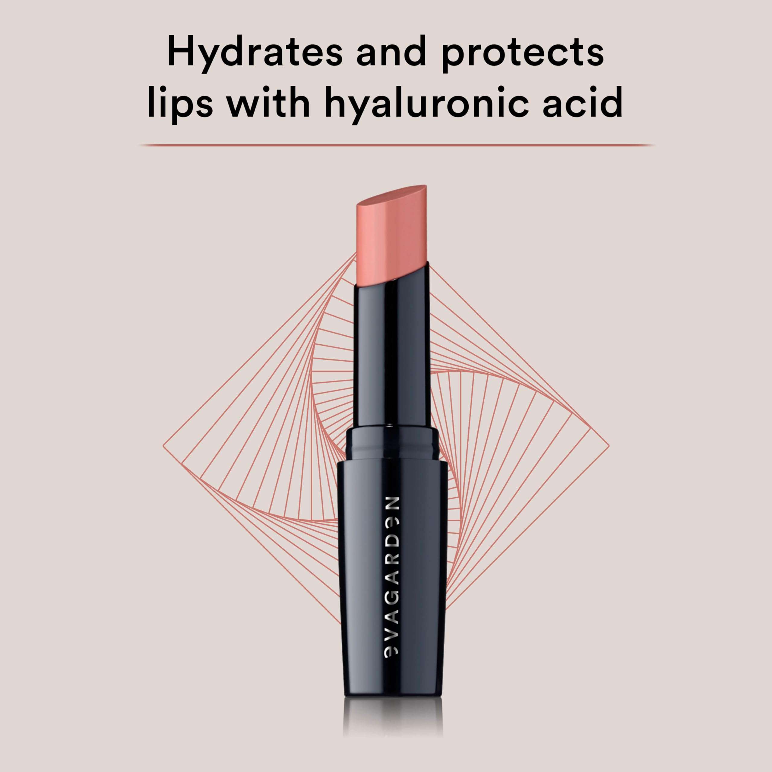 EVAGARDEN Pleasure Lipstick - Moisturizes and Nourishes - Protects with SPF - Soft Application Spreads Easily and Provides Smoothness - Gives Volume Effect and Bright Color - 661 Canyon Clay - 0.1 oz 5