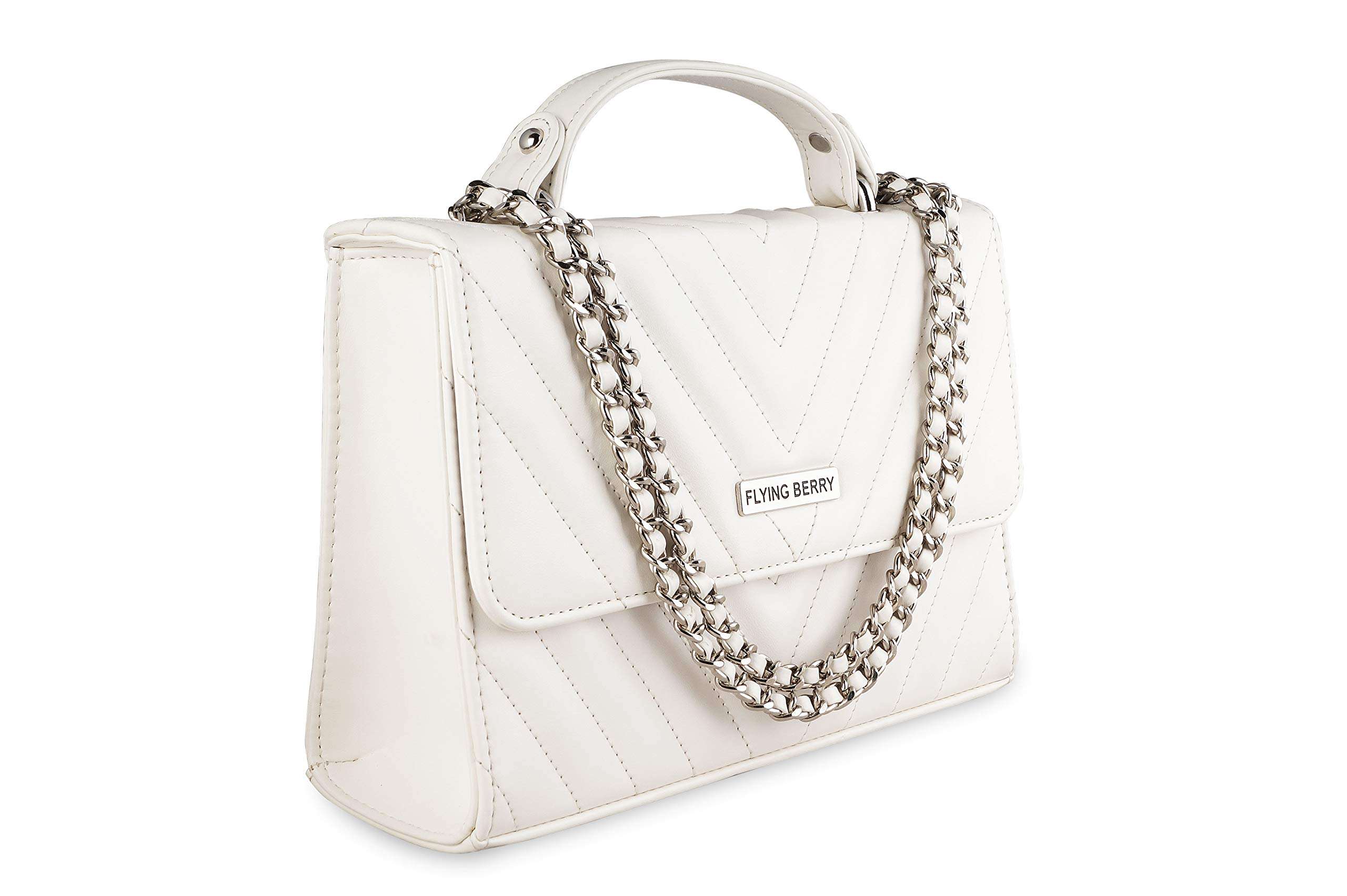 FLYING BERRY Womens Sling Bag (WHITE) 3