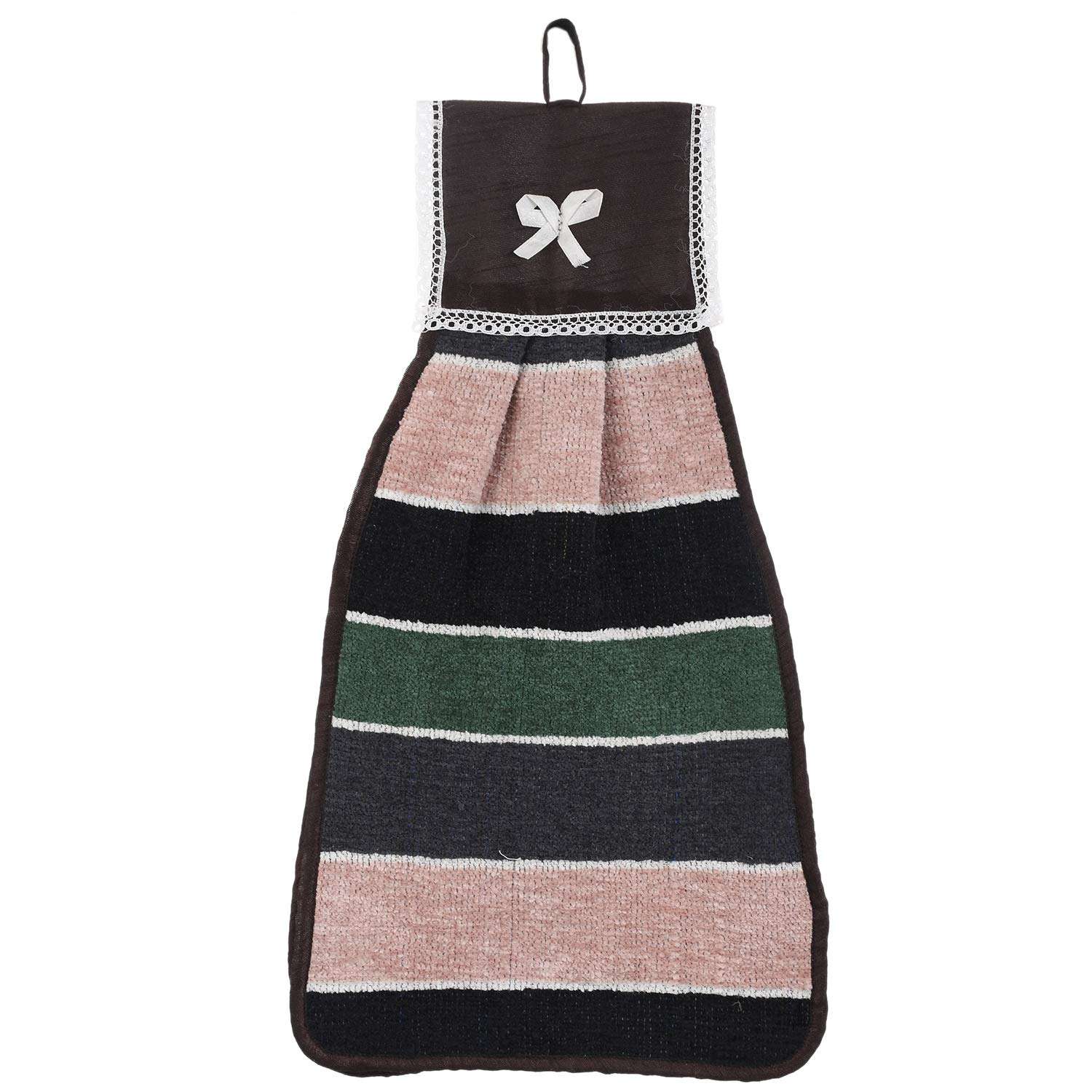 Kuber Industries Hanging Cotton 3 Pieces Cotton Washbasin Napkin/Hand Towel for Kitchen and Bathroom (Multi) - CTKTC45577 3