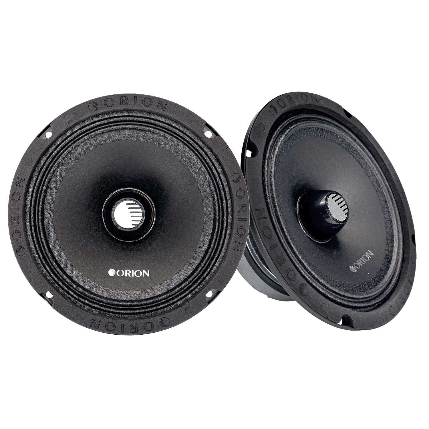 ORION Cobalt CM654 High Efficiency 6.5" Mid-Range Bullet Loudspeakers, 1000W Max Power, 250W RMS, 4 Ohm, 1.5" Voice Coil - Pro Car Audio Stereo, Midrange Speakers (Pair) 1