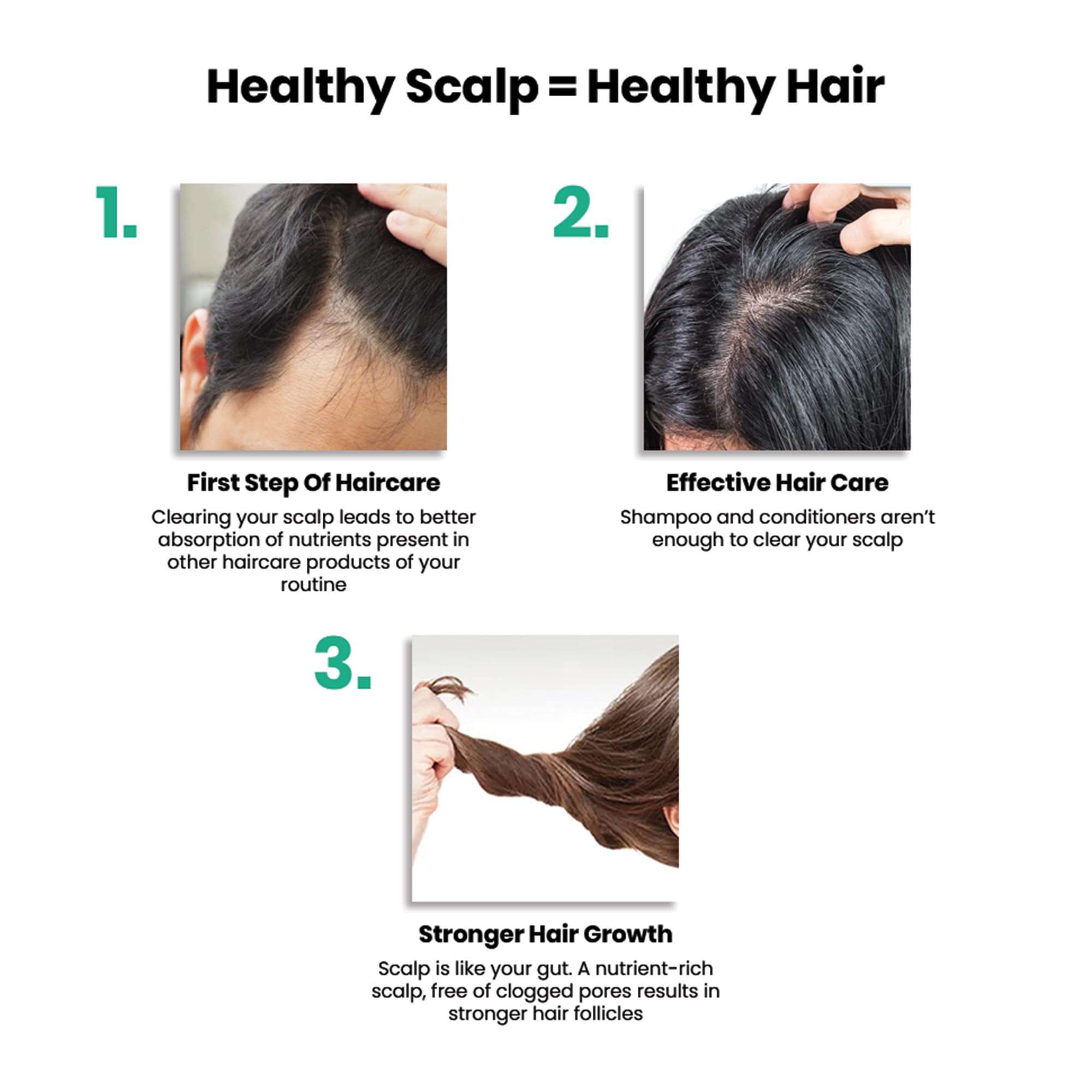 ThriveCo AHA BHA PHA Exfoliating Scalp Scrub | Promotes Hair Growth, Clears Dandruff, Dead Skin, Oil & Product Buildup | Works on Dry, Flaky & Itchy Scalp | For Men & Women | Travel-Friendly | 25ml 5