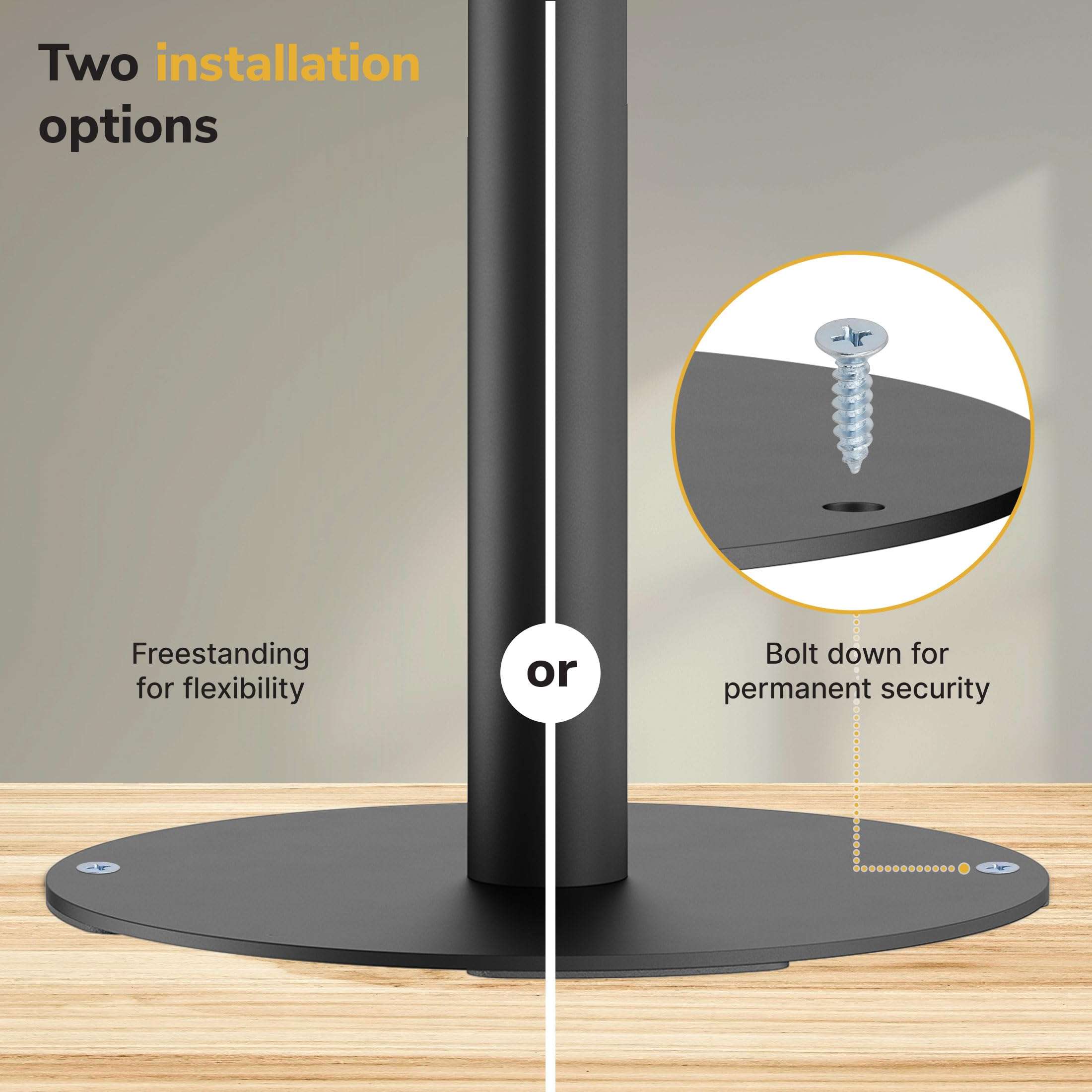 Mount-It! Anti-Theft Tablet Stand, Universal 7–15" Countertop POS Kiosk with Lock, 360° Rotation & 230° Tilt, Secure Retail iPad Stand for Check-in, Business & Commercial Use 6