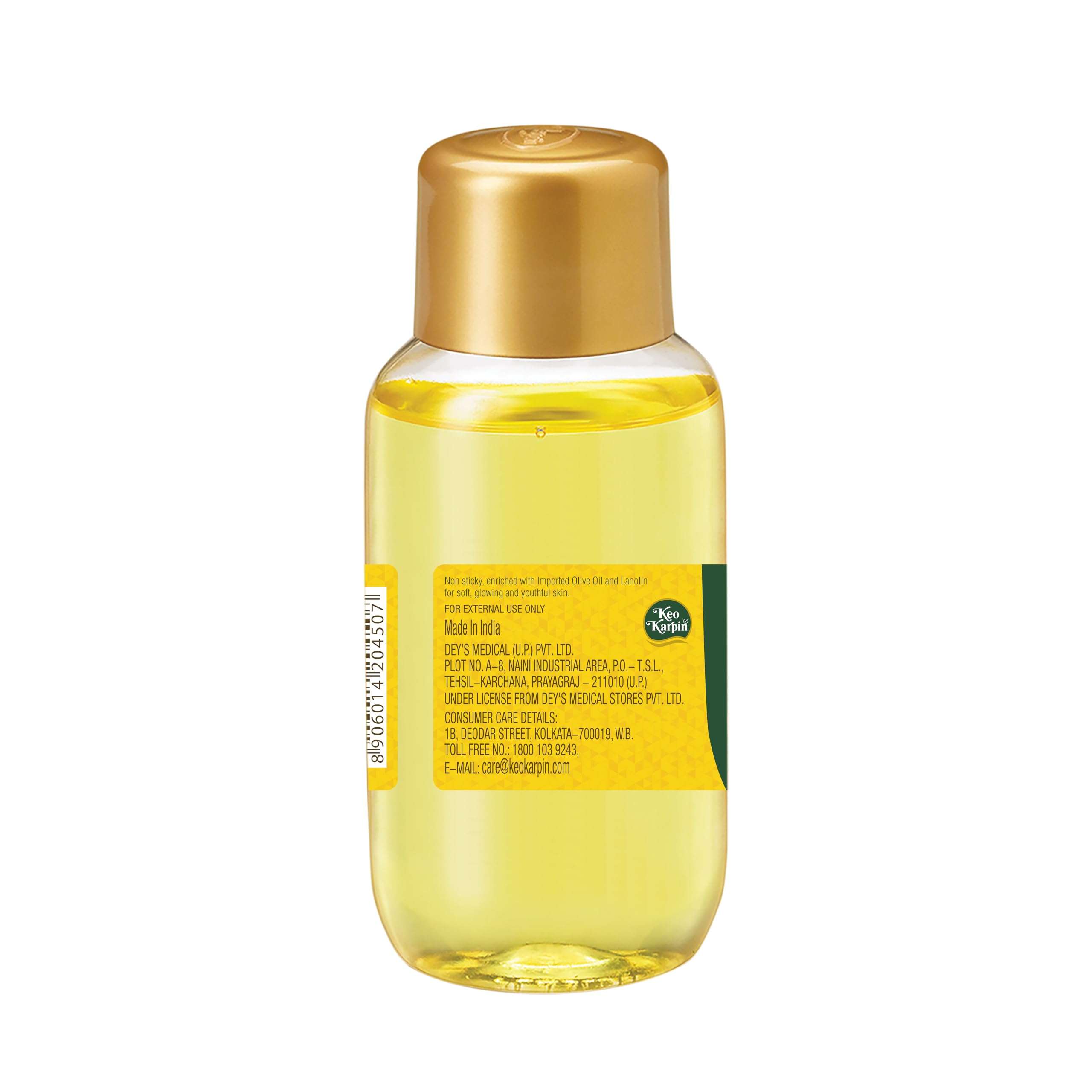 Keo Karpin Olivoyl | Non-Sticky Olive Oil, Provides All Day Long Moisturisation, Gives Soft, Supple And Shiny Skin | 500 ml | 3