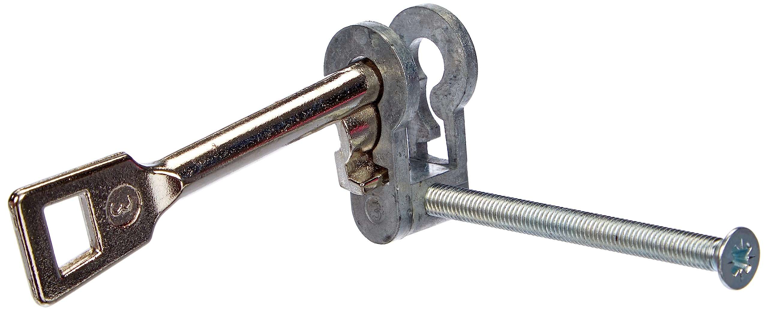 Deadlock Insert for Fastening PZ to BB | with 1 Key and Fixing Screw 2