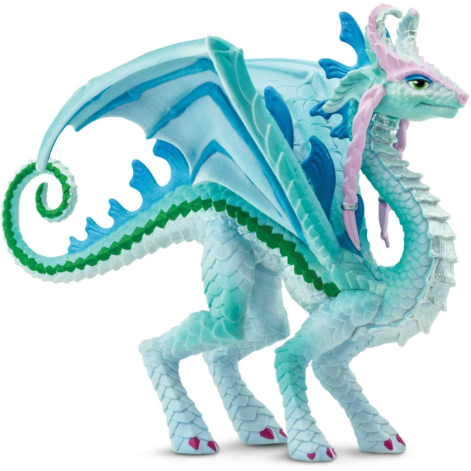 Safari Ltd. Princess Dragon Figurine - Detailed Enchanting 5.5" Model Figure - Fun Fantasy Play Toy for Boys, Girls & Kids Ages 4+ 1